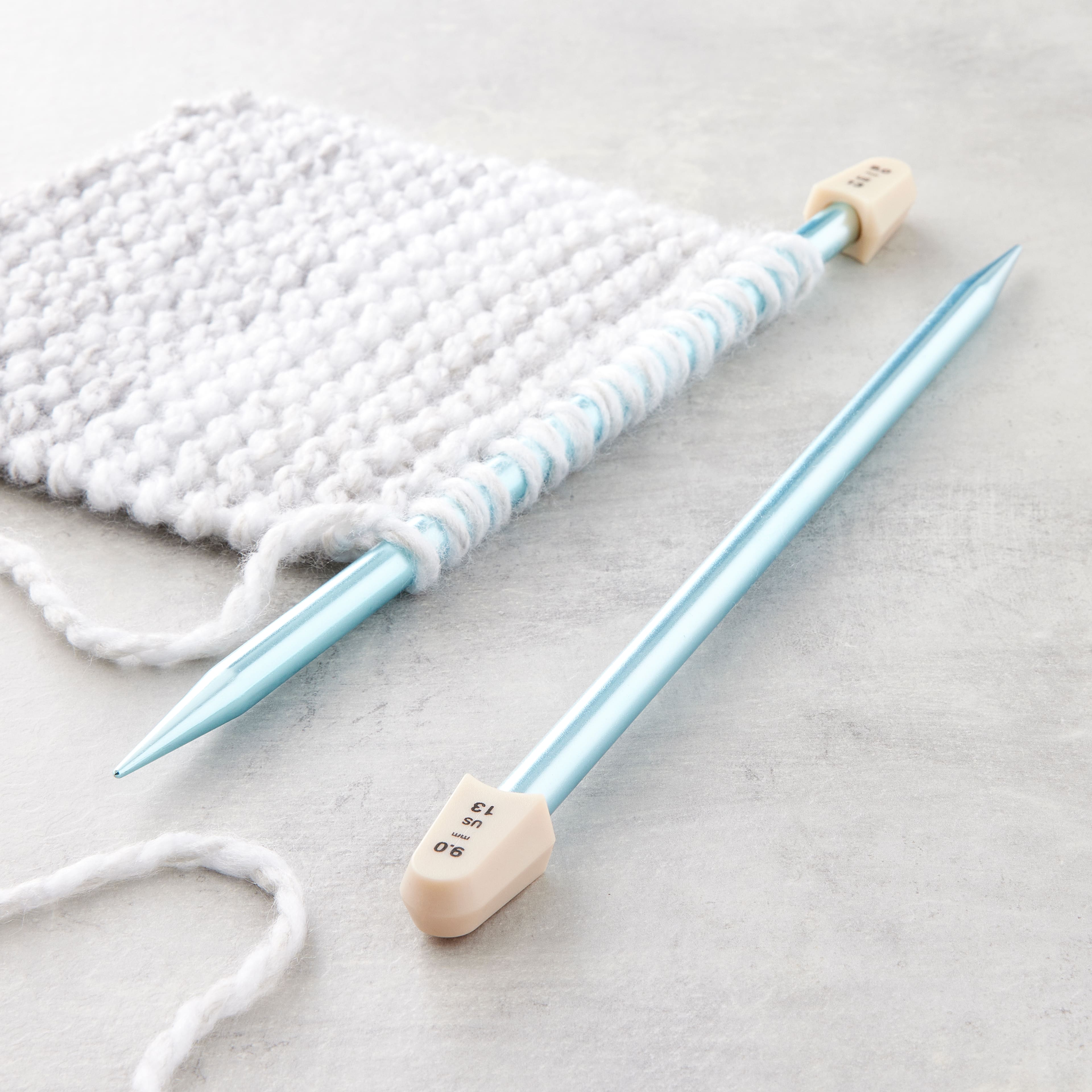 Susan Bates® 10" Silvalume Knitting Needles