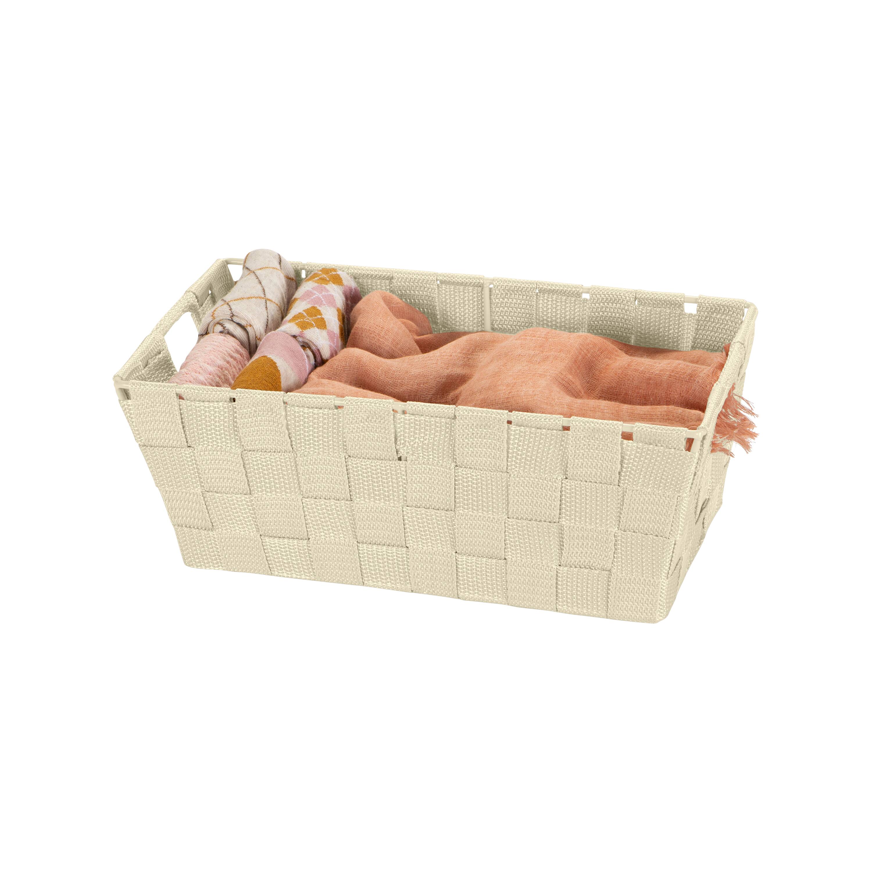 Simplify Small Woven Storage Shelf Bin