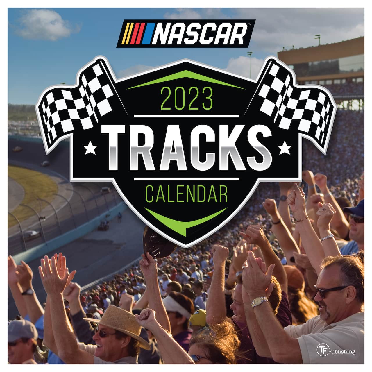 TF Publishing 2023 Nascar Tracks Wall Calendar  Michaels