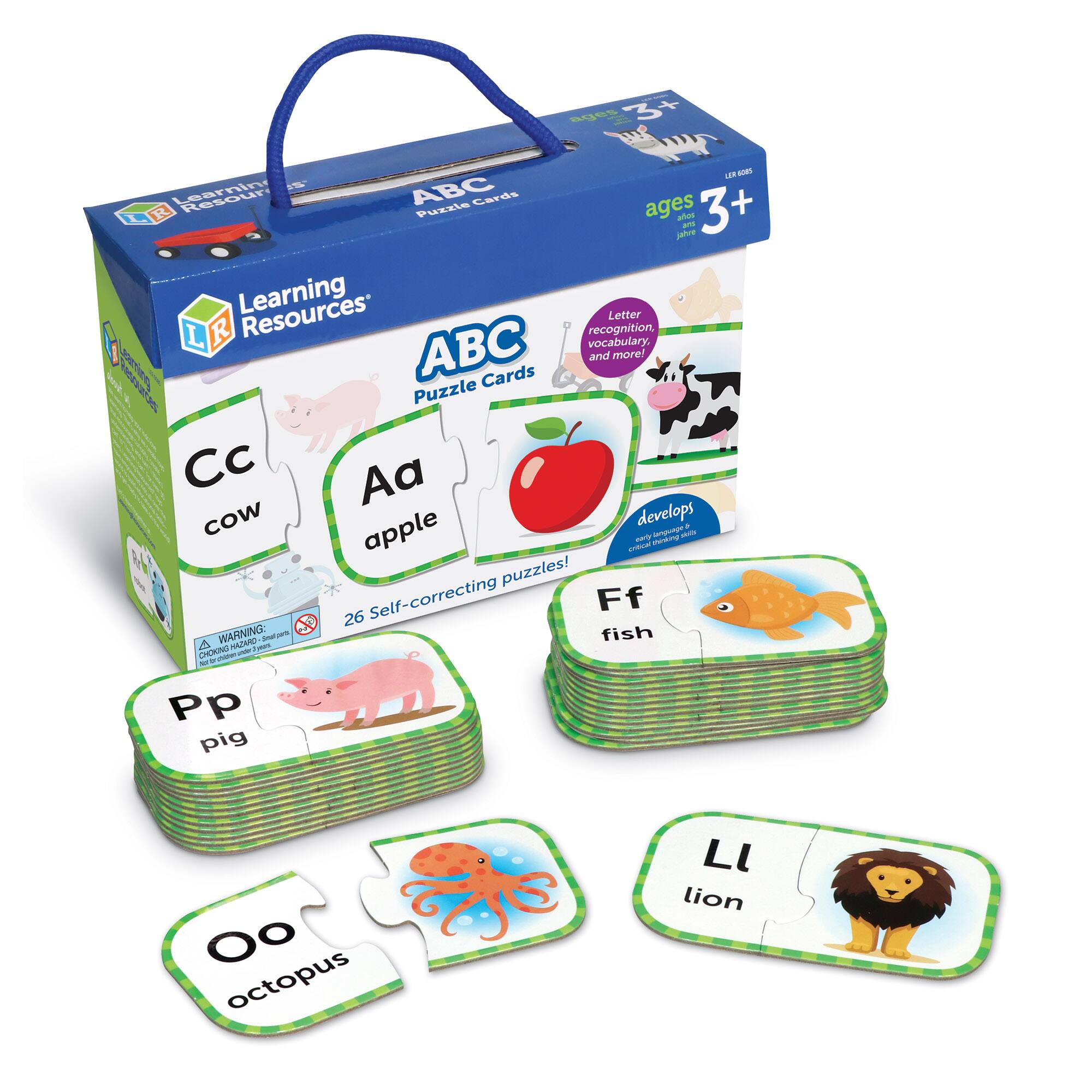 Match It!® ABCs Puzzle Game Learning Alphabet Game Self-correcting Puzzle 