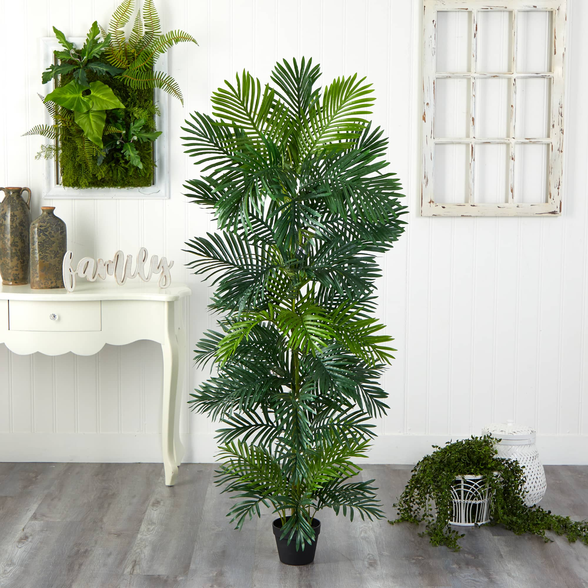 6ft. Potted UV Resistant Areca Palm Tree