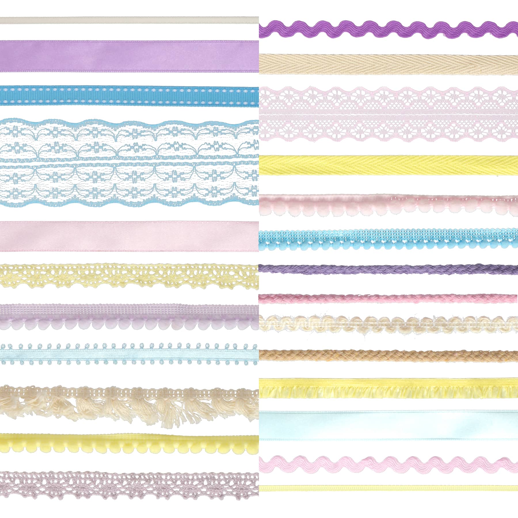 1yd. Blue Trim Bundle, 25ct. by Celebrate It&#x2122; Easter