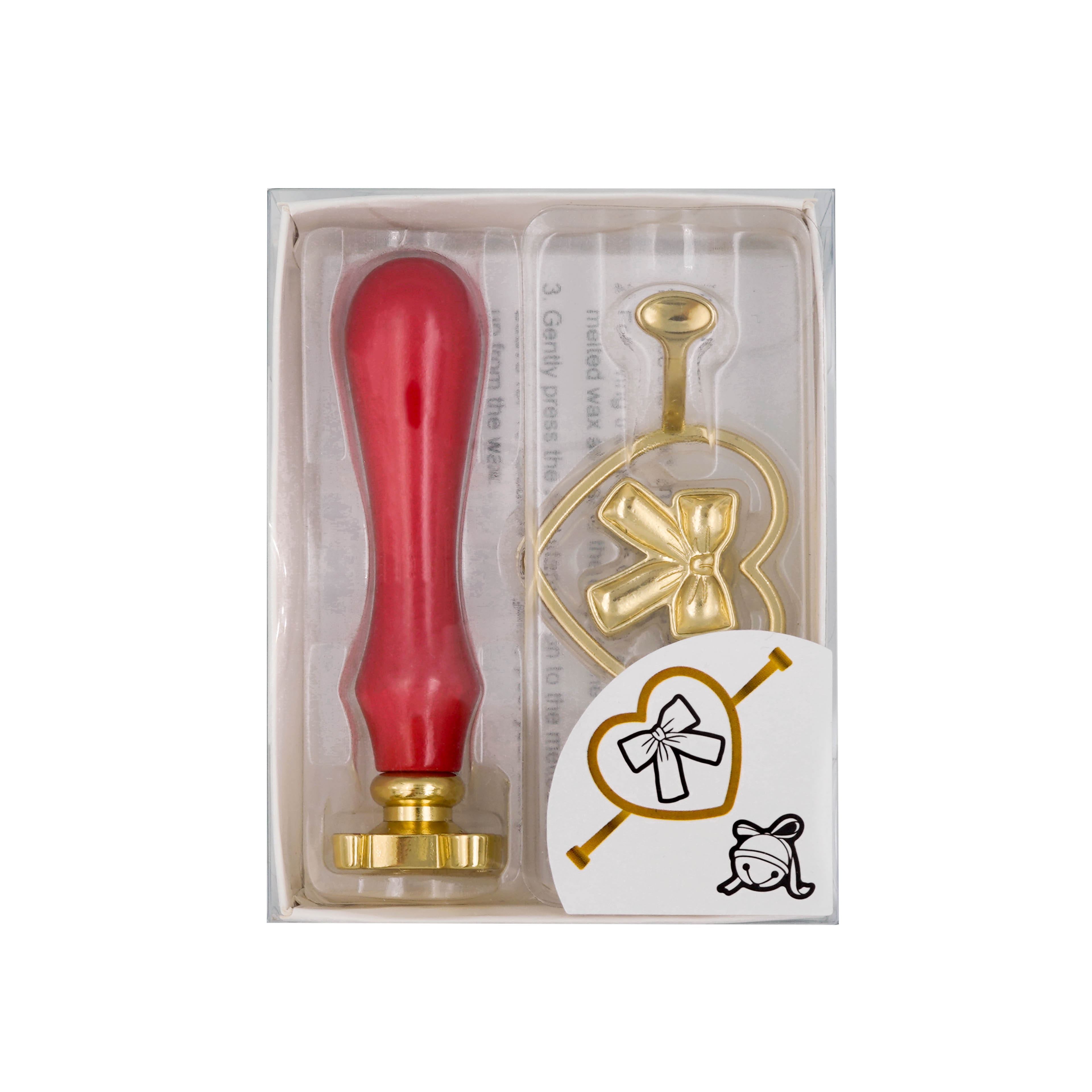 Jingle Bell &#x26; Bow Sealing Wax Stamp Set by Recollections&#x2122;