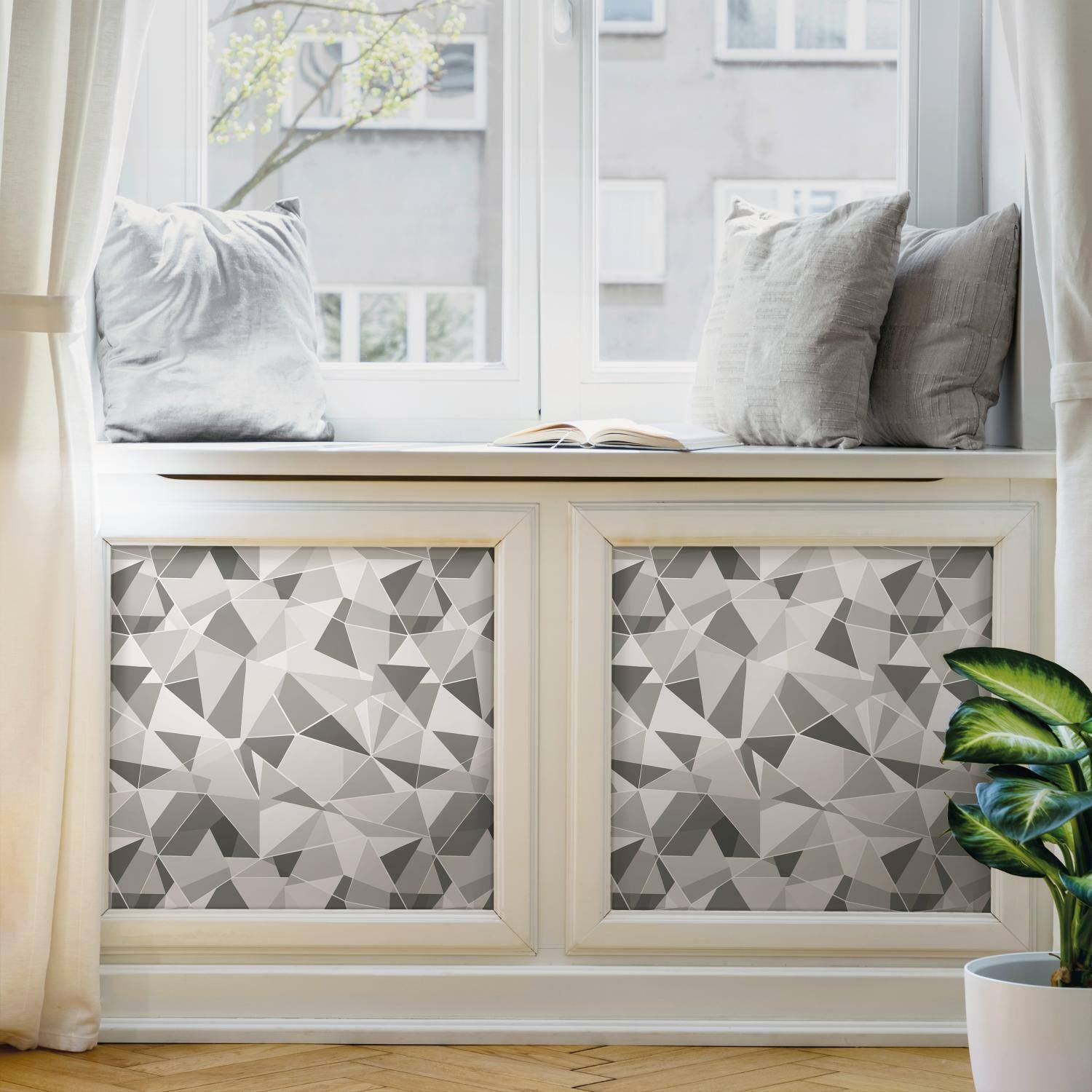 RoomMates Shattered Prism Peel & Stick Wallpaper