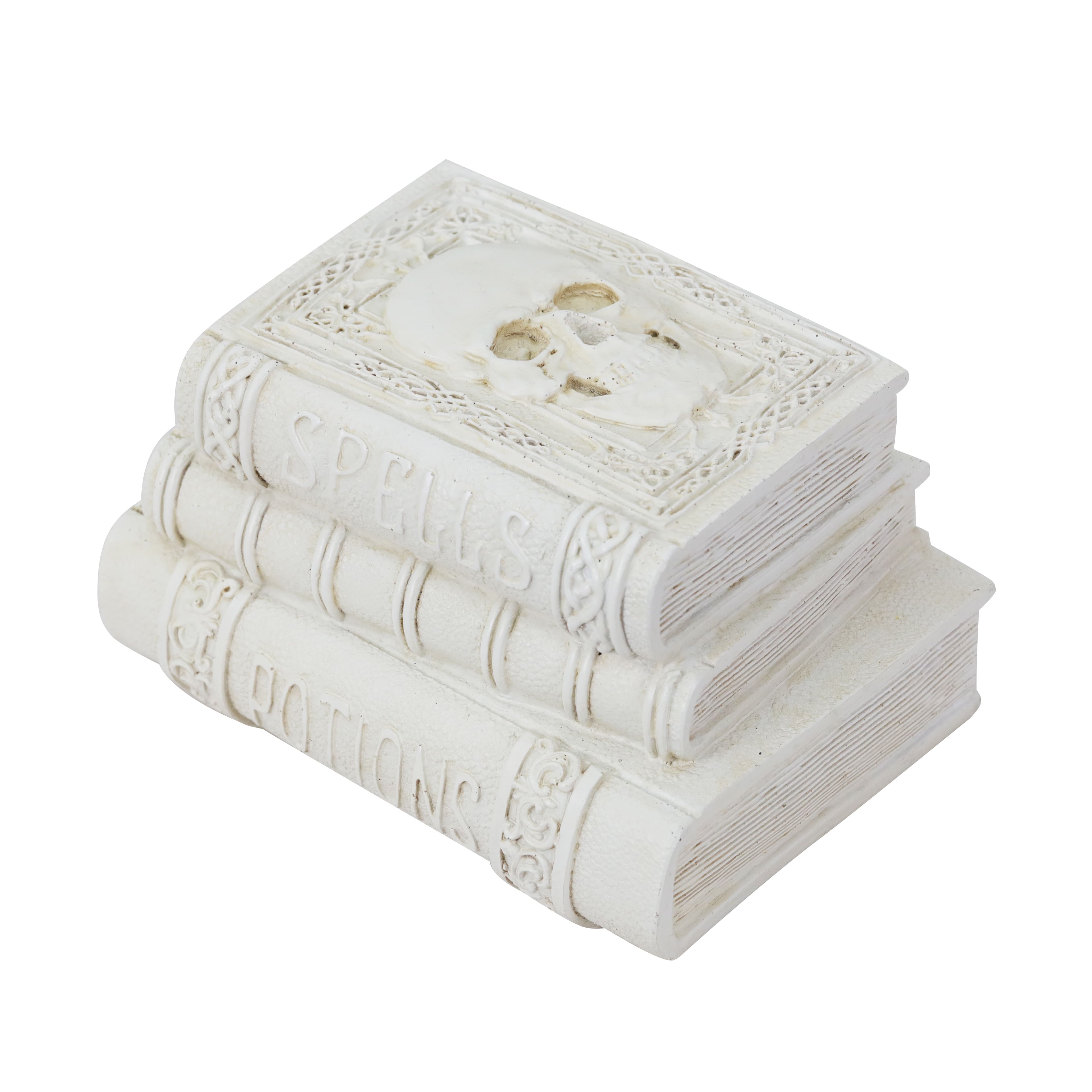 7&#x22; Stacked Skull Book Tabletop D&#xE9;cor by Ashland&#xAE;