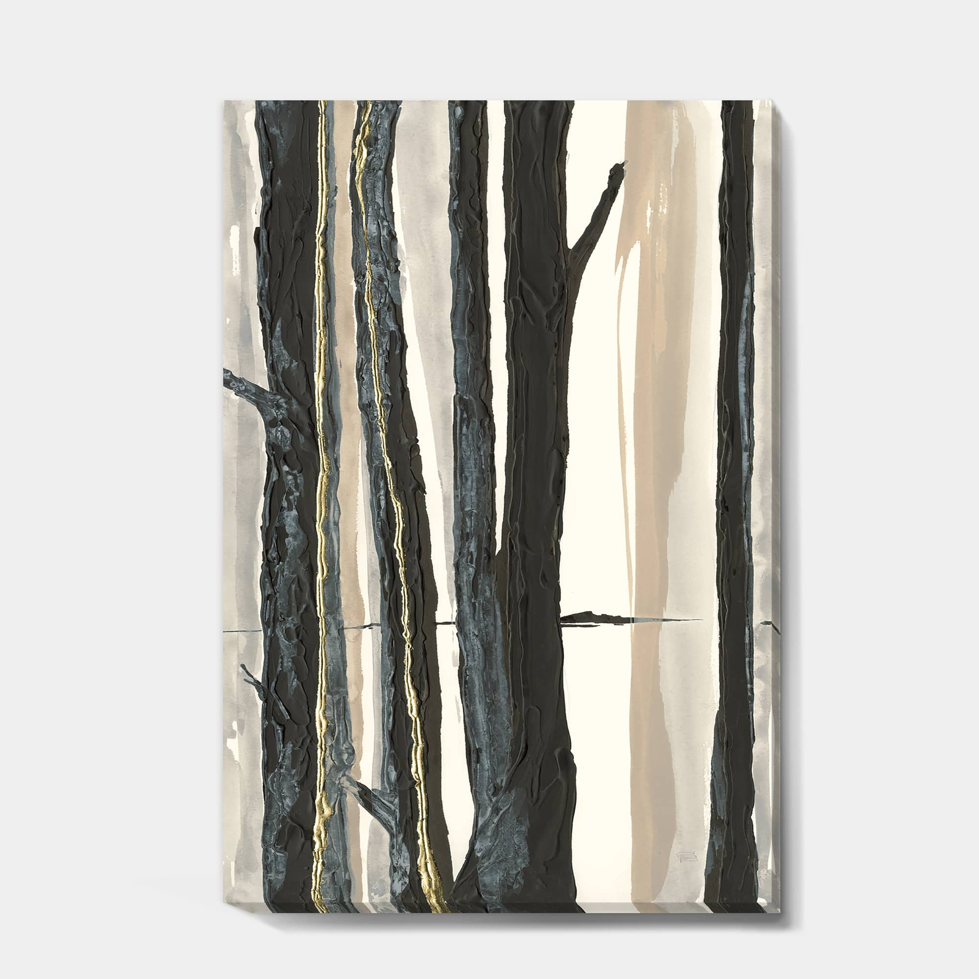 Designart - Forest Silhouette II - Modern Farmhouse Premium Canvas Wall Art