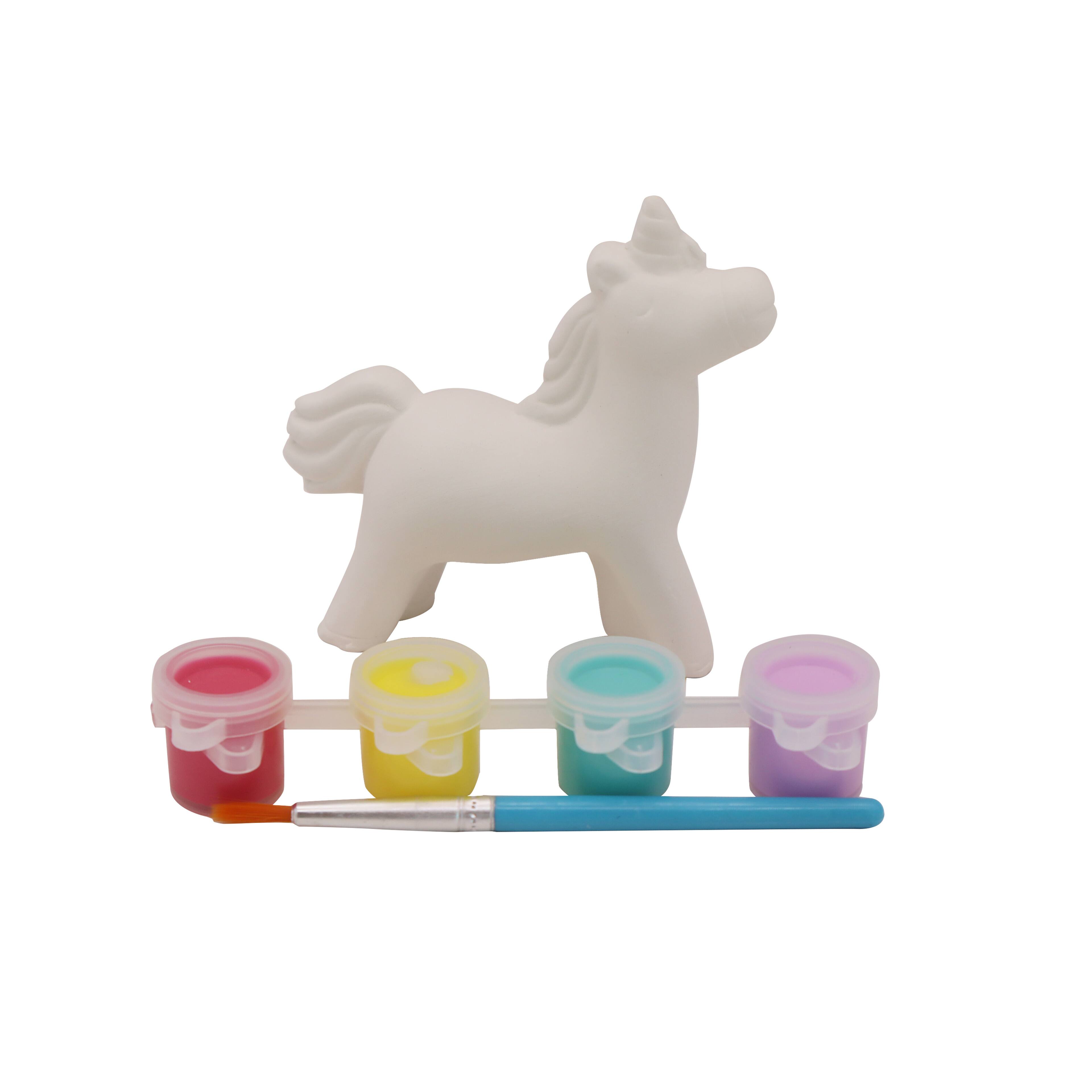 Color Your Own 3D Ceramic Unicorn Kit by Creatology™