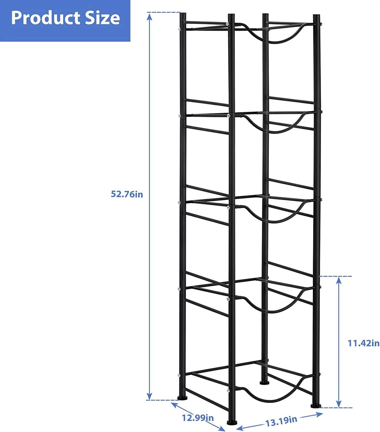 5gal. Water Jug Holder 5-Tier Storage Rack