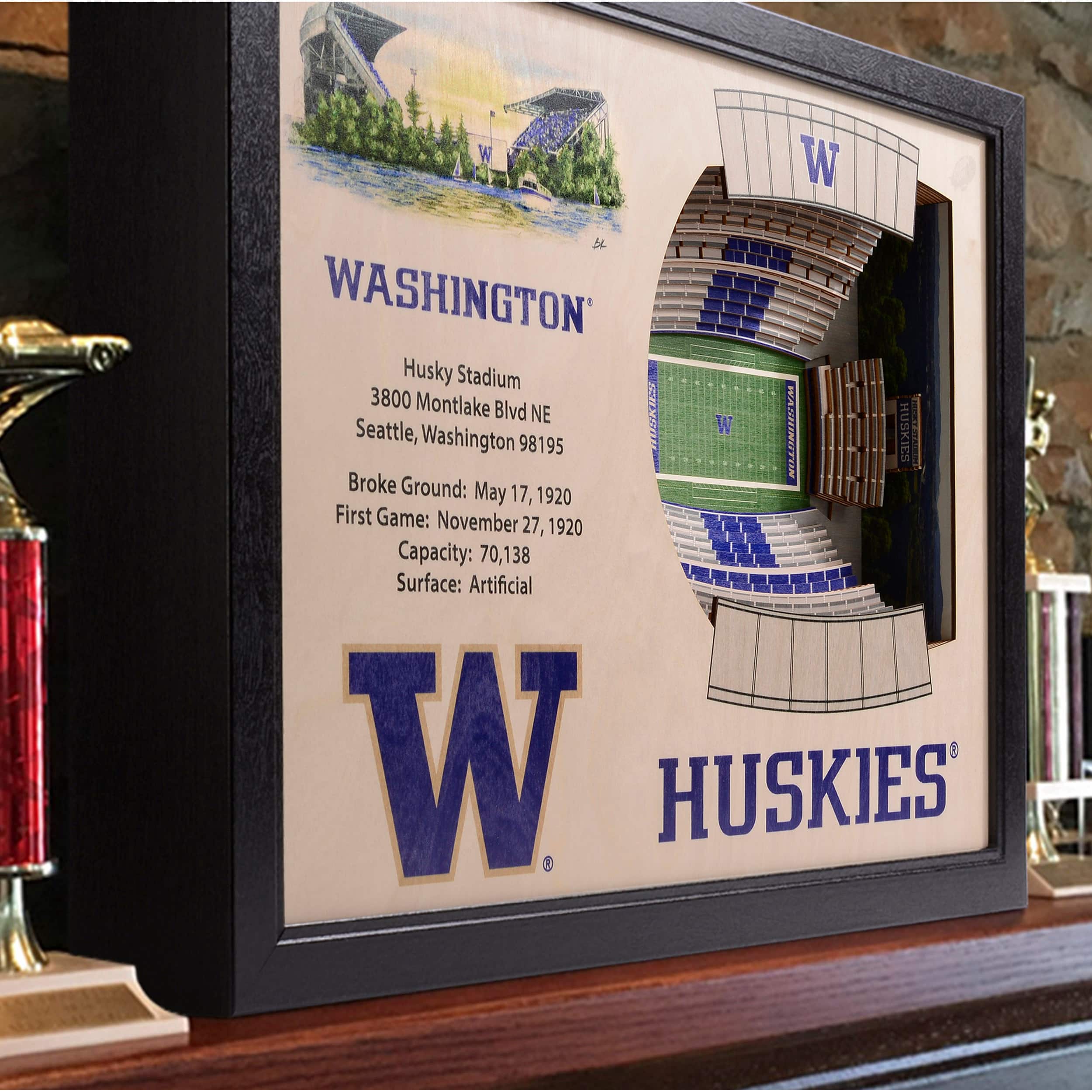 College Football 25-Layer StadiumView Wall Art