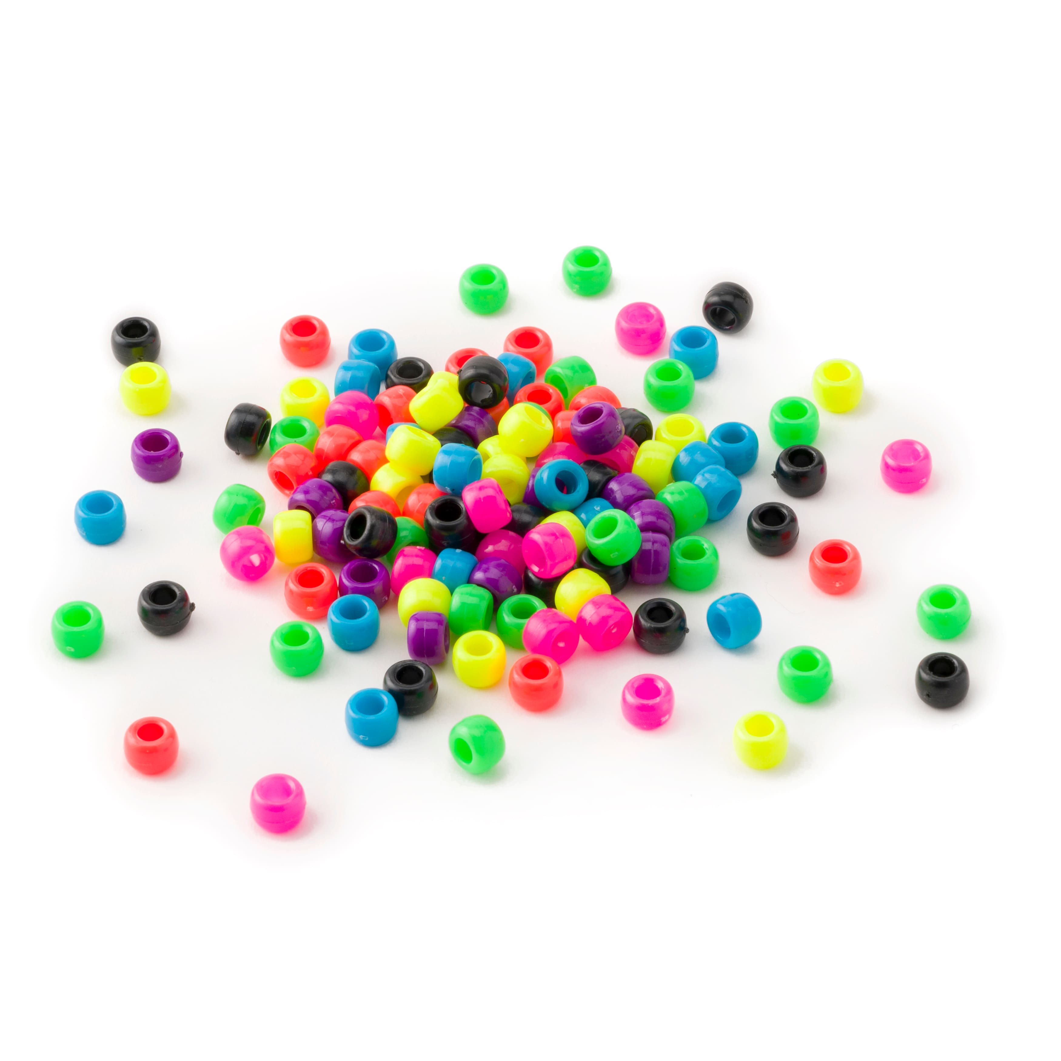 9mm Bright Pony Beads by Creatology | 9mm x 6mm | Michaels