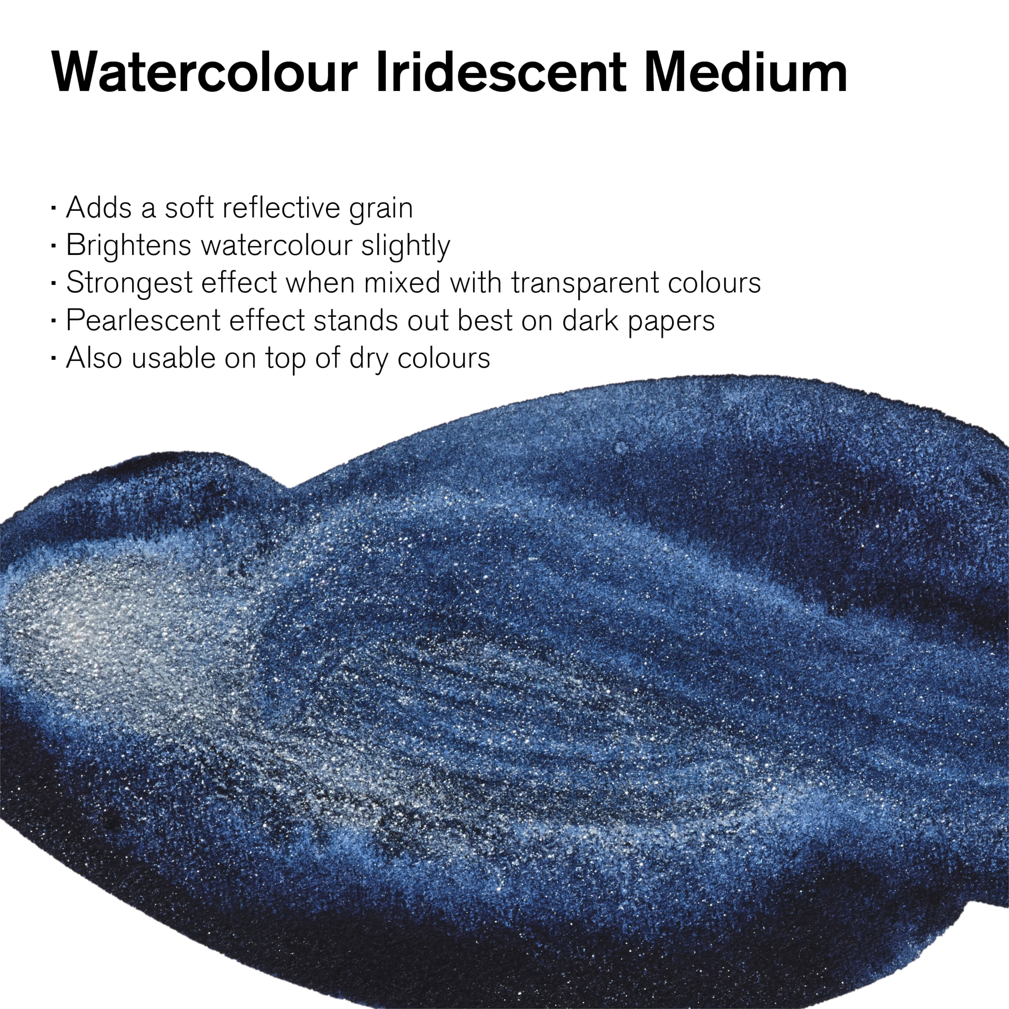 Winsor &#x26; Newton&#x2122; Iridescent Watercolor Medium, 75mL