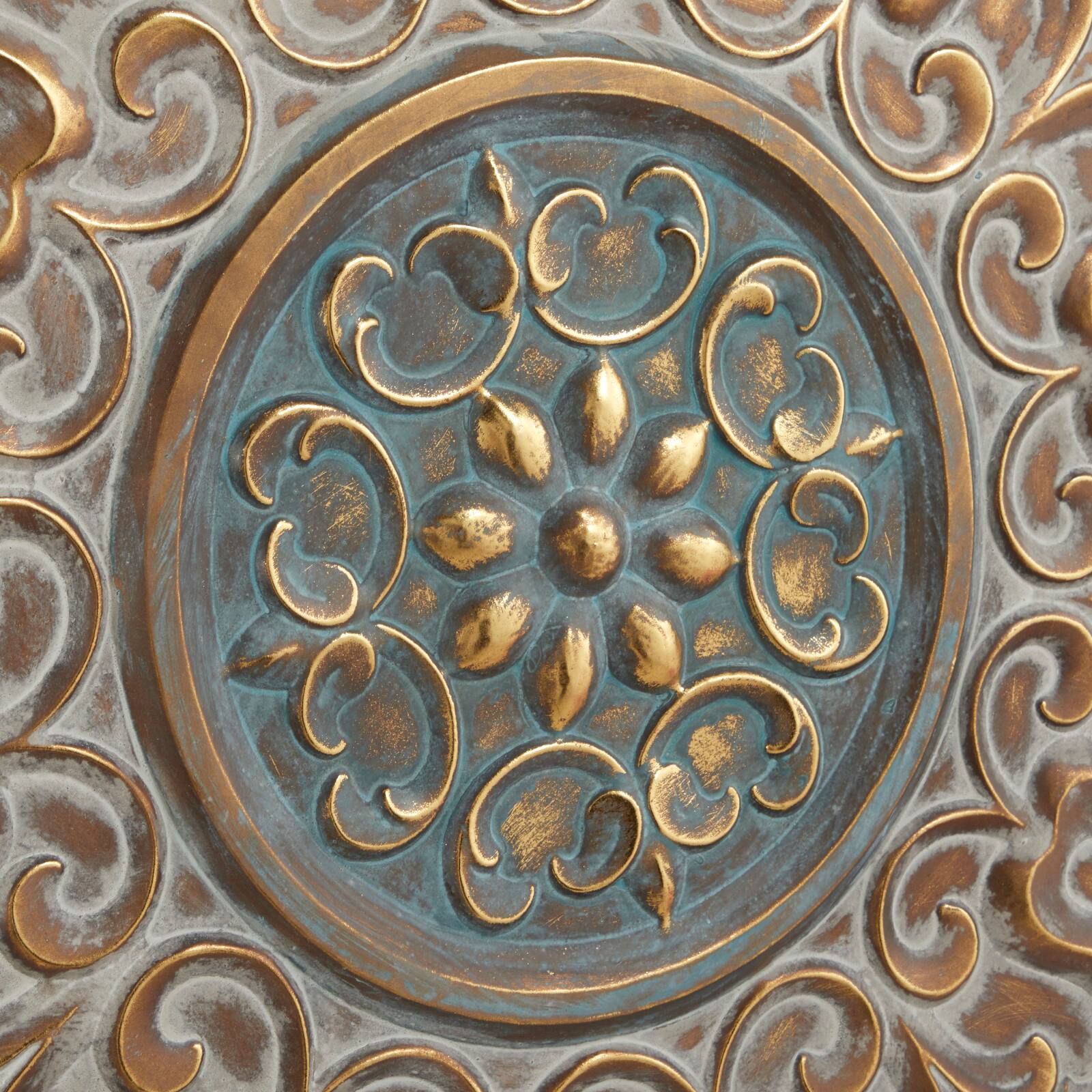 32&#x22; Gold Eclectic Ornamental Wall D&#xE9;cor