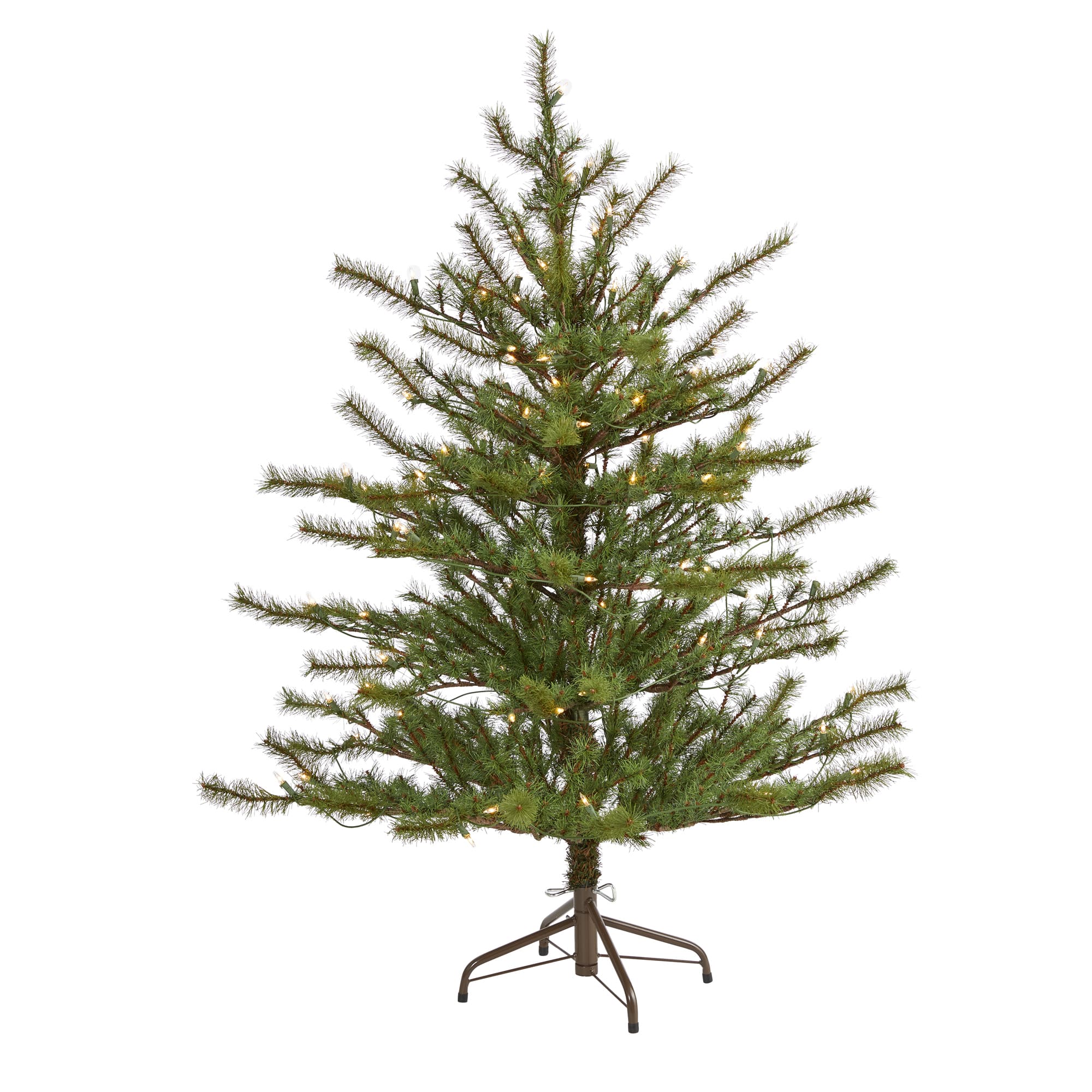 4Ft. Pre-Lit Vancouver Mountain Pine Artificial Christmas Tree With Clear Lights | Michaels