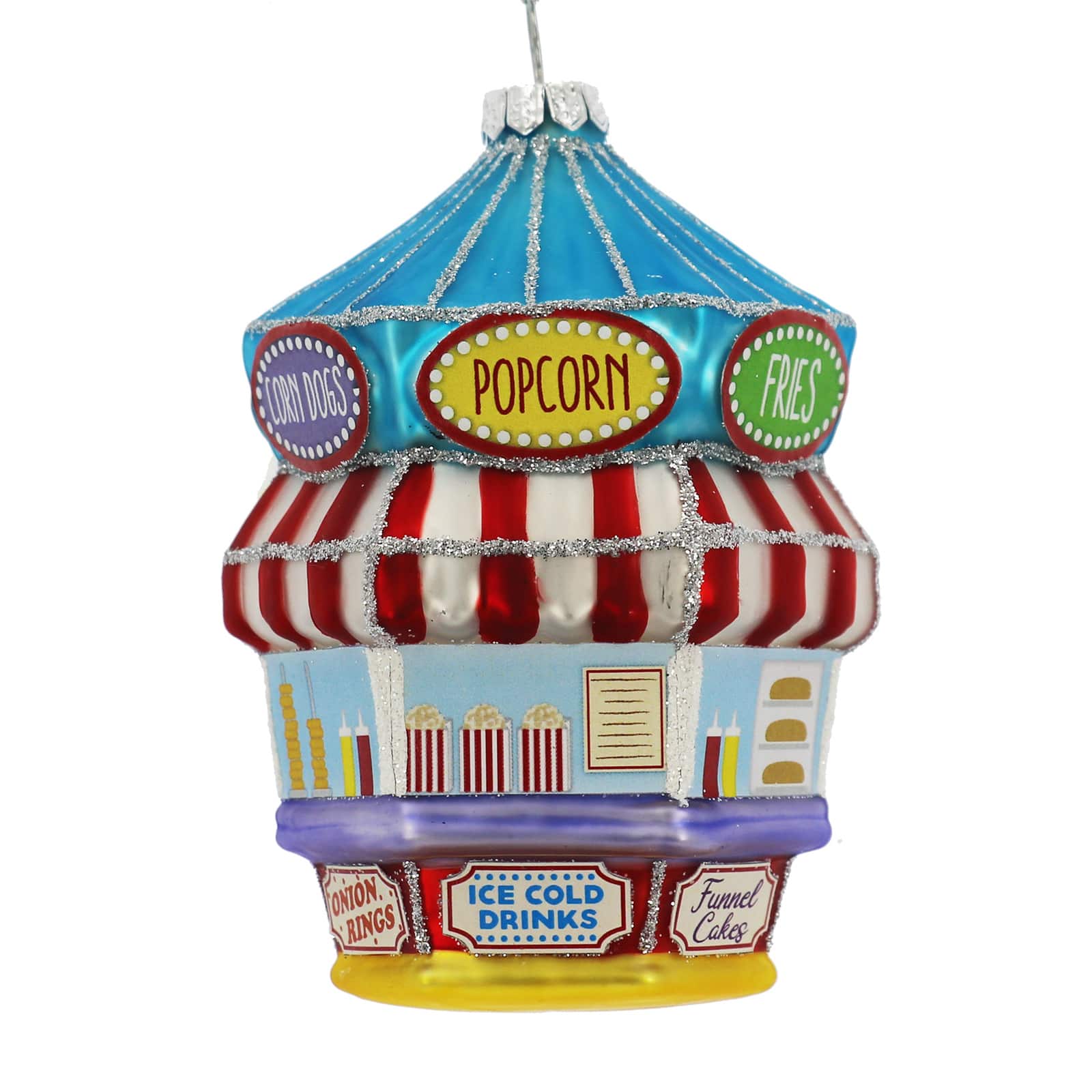 4.5&#x22; Snack Bar Glass Ornament by Ashland&#xAE;