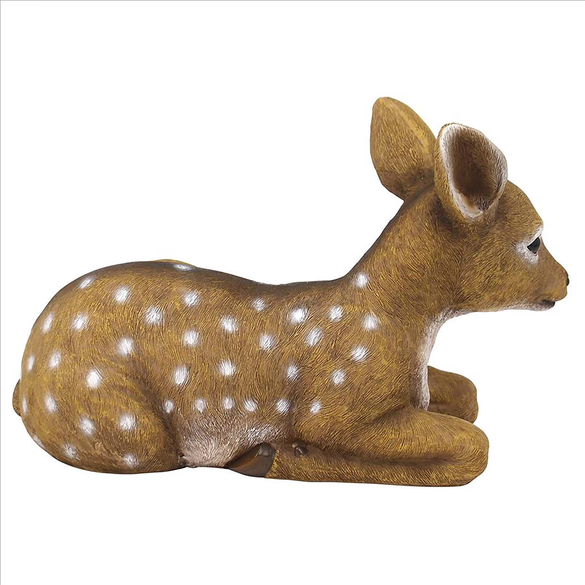 Design Toscano 14.5&#x22; Darby the Forest Fawn Baby Deer Statue
