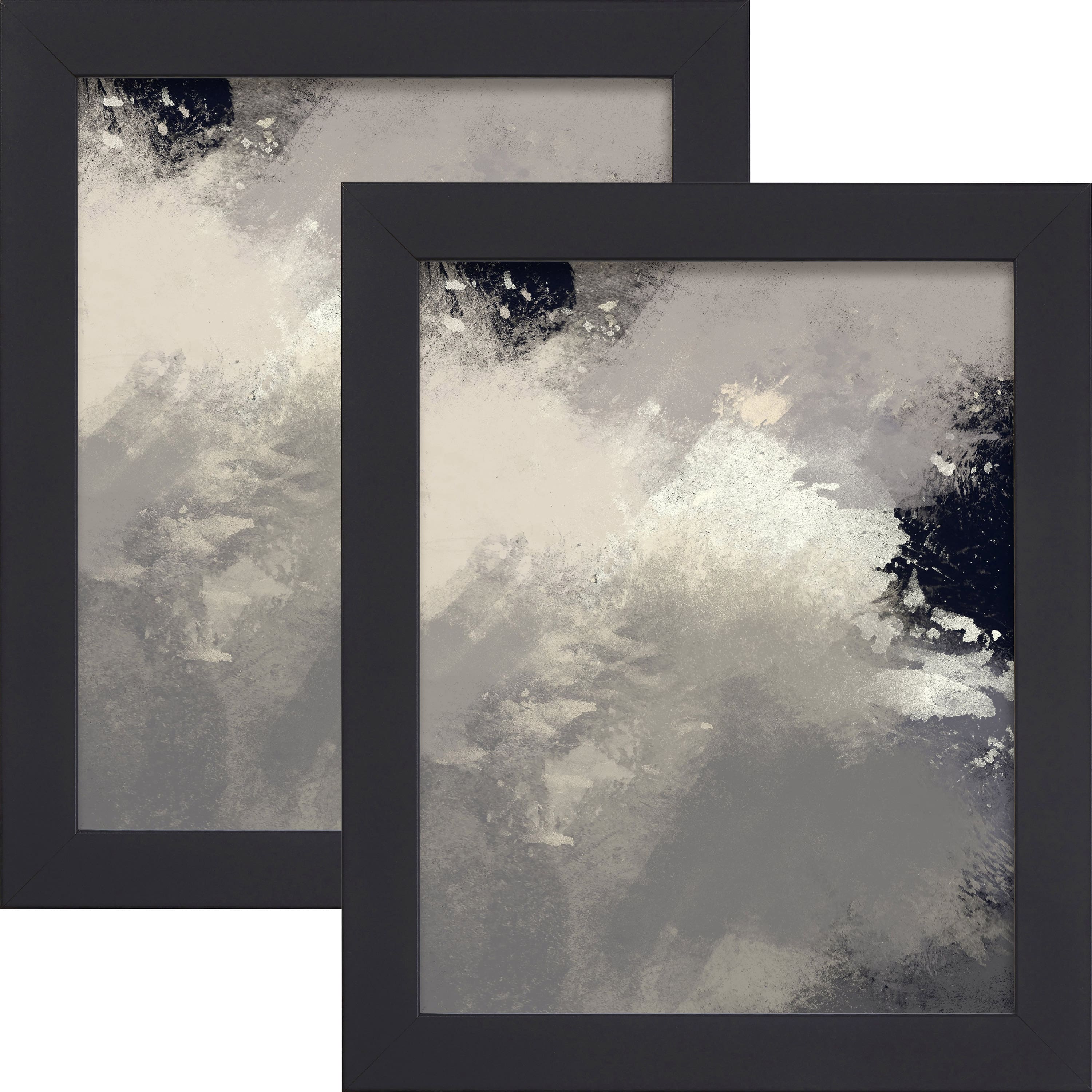 2 Pack Craig Frames Essentials Modern Black Picture Frame