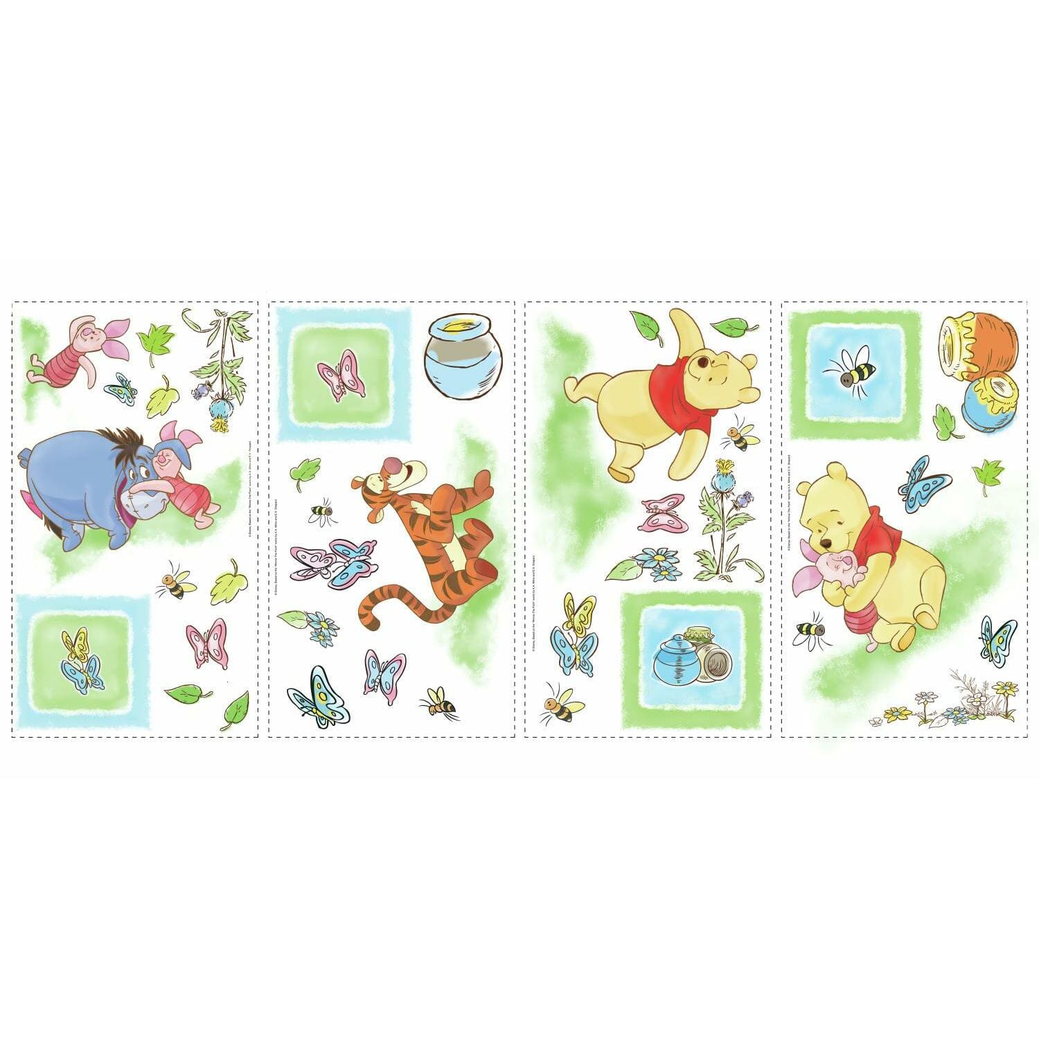 RoomMates Winnie The Pooh Toddler Peel & Stick Wall Decals