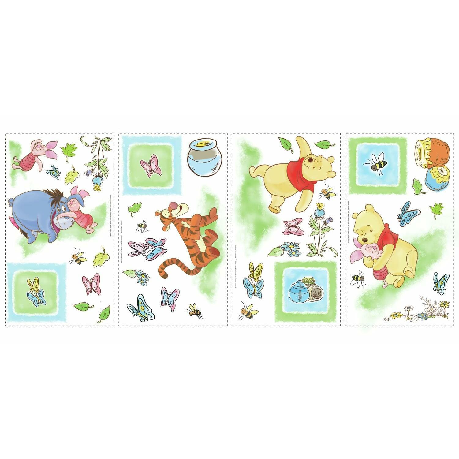 RoomMates Winnie The Pooh Toddler Peel &#x26; Stick Wall Decals