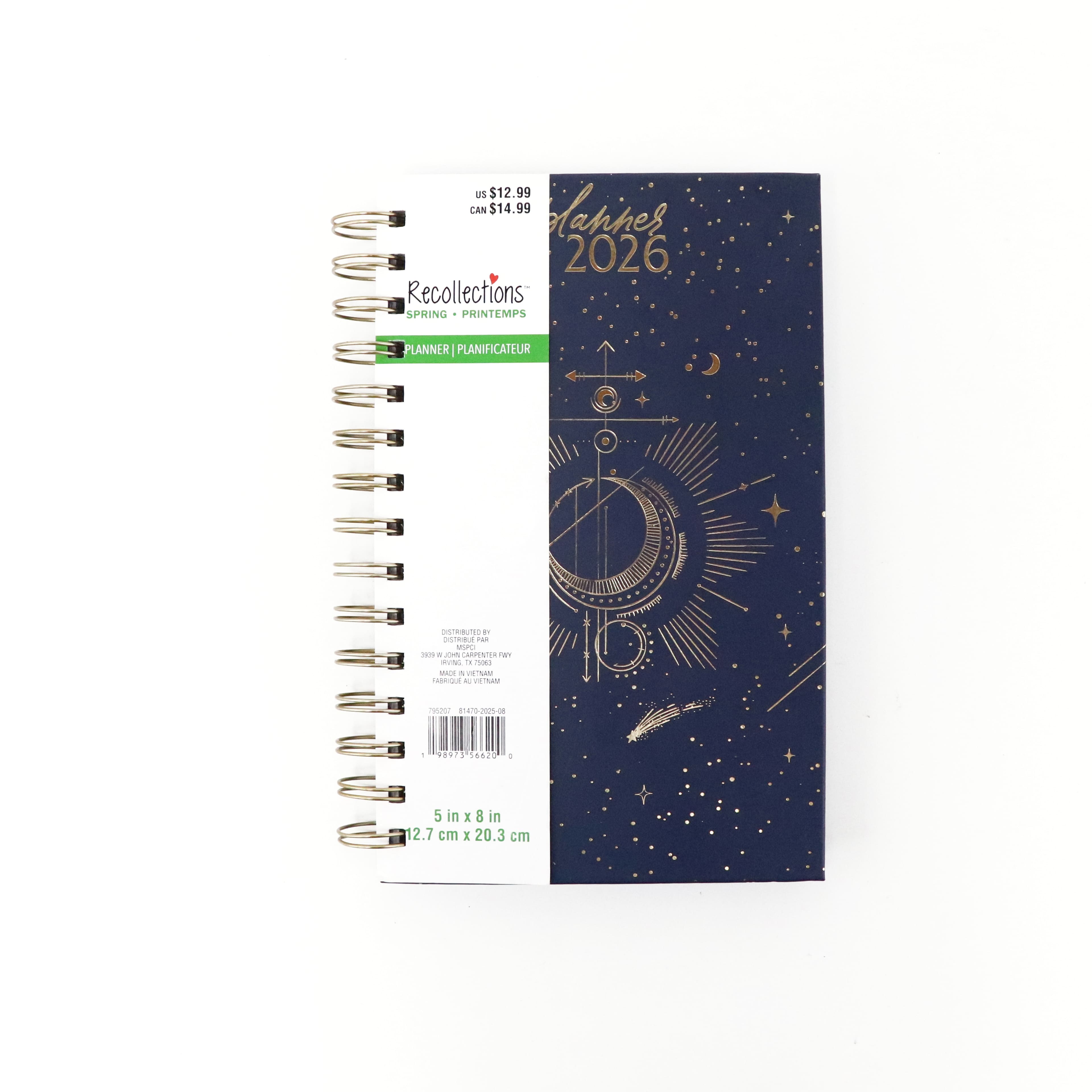 5" x 8" Starlit Romance 2026 Planner by Recollections™