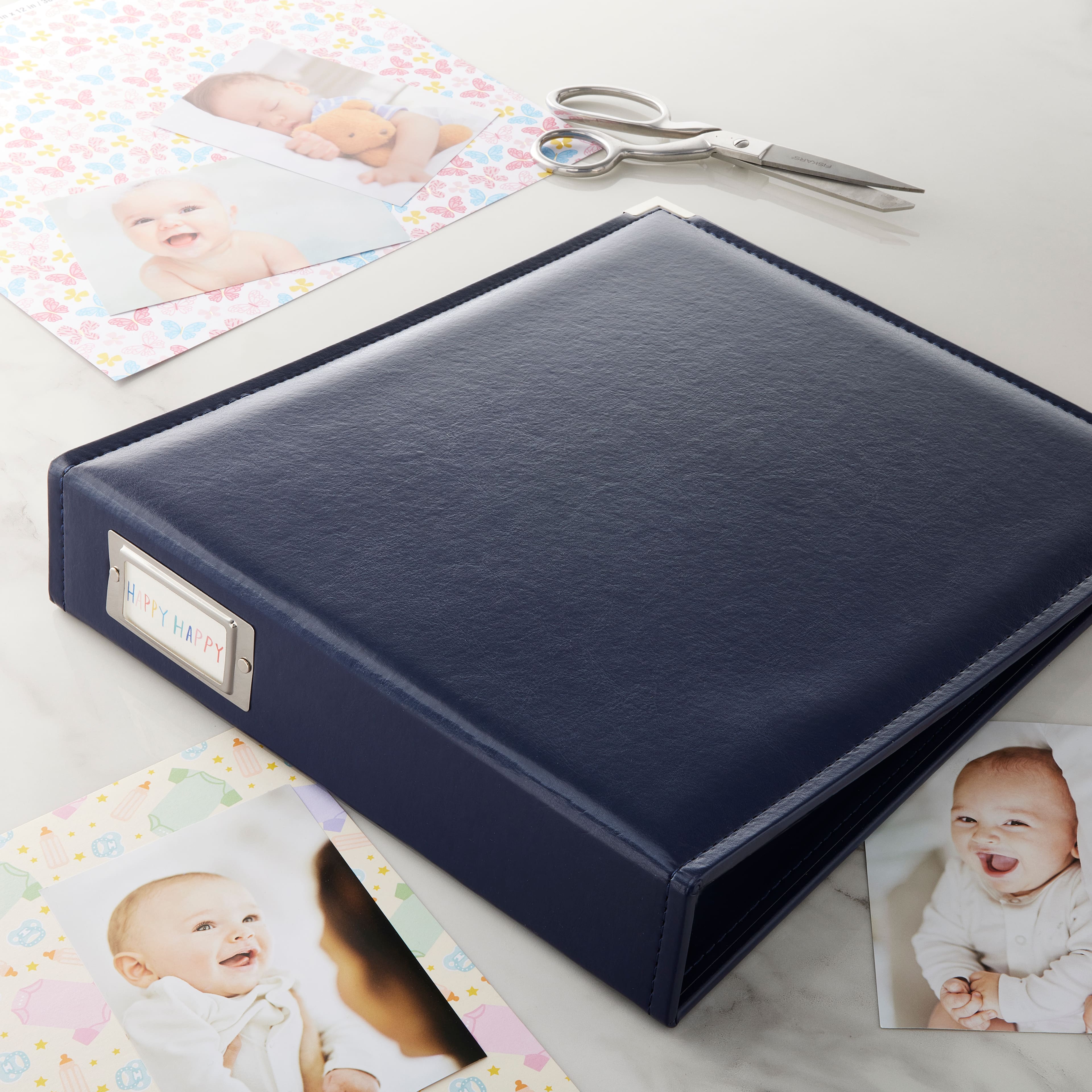 Leather D-Ring Scrapbook Album by Recollections&#xAE;