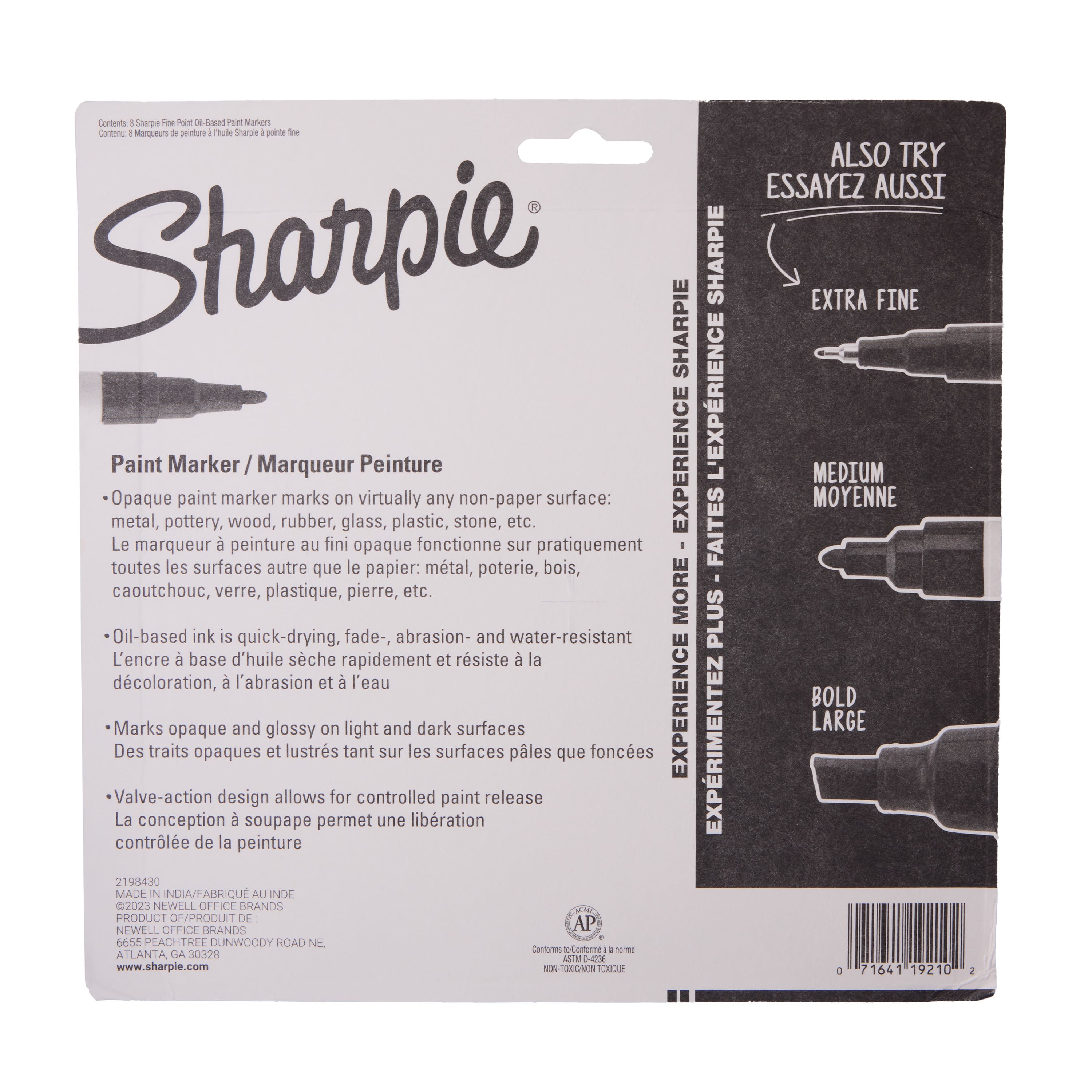Sharpie® Fine Point Oil-Based Paint Marker Set