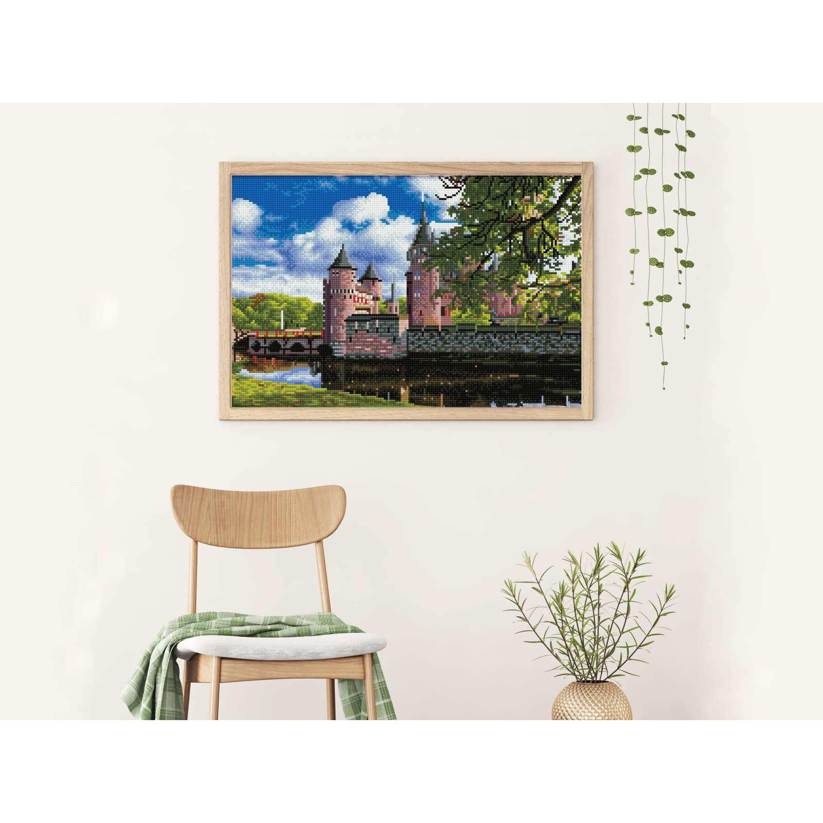 Diamond Dotz® De Haar Medieval Castle, Holland Diamond Painting Kit