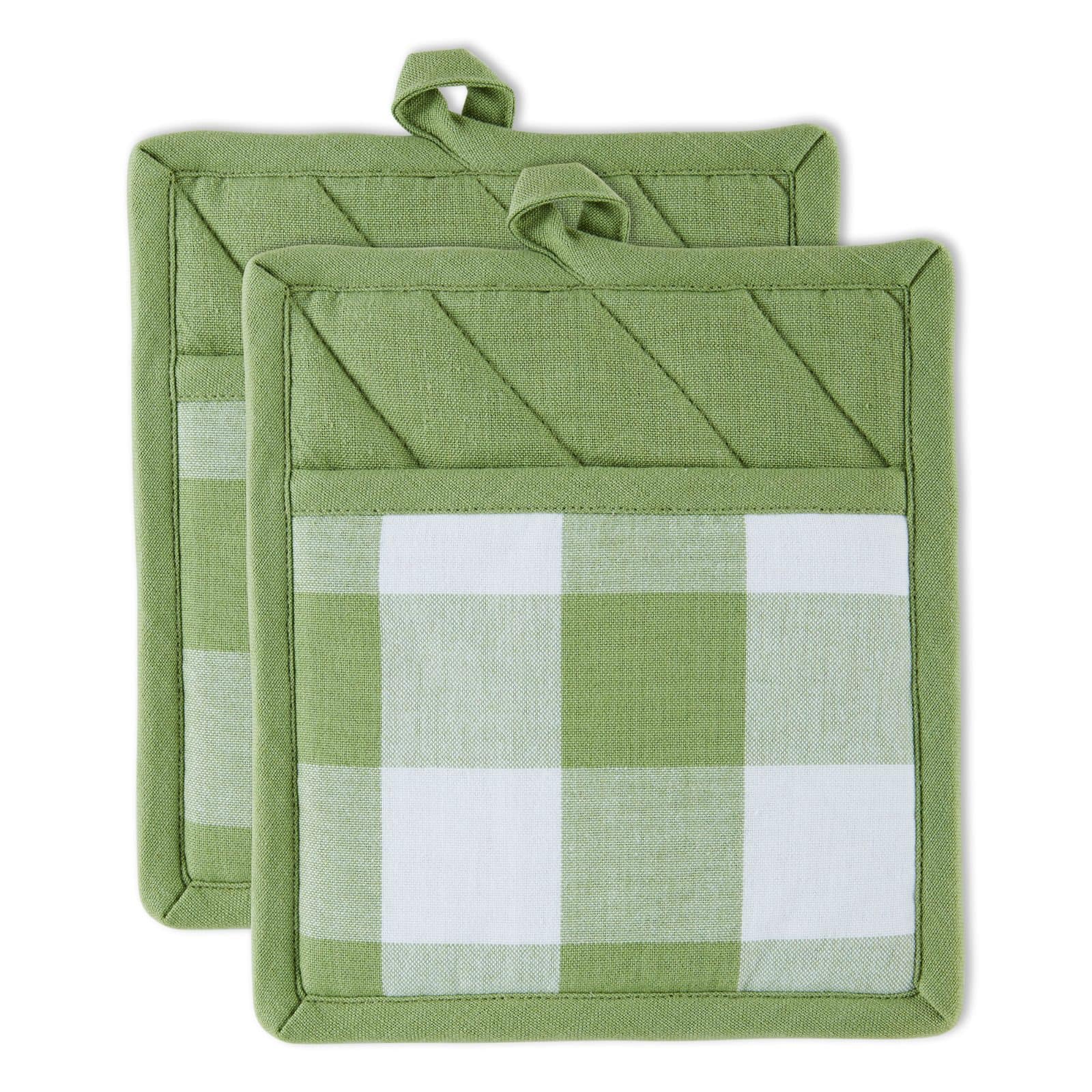 DII® Buffalo Check Potholders