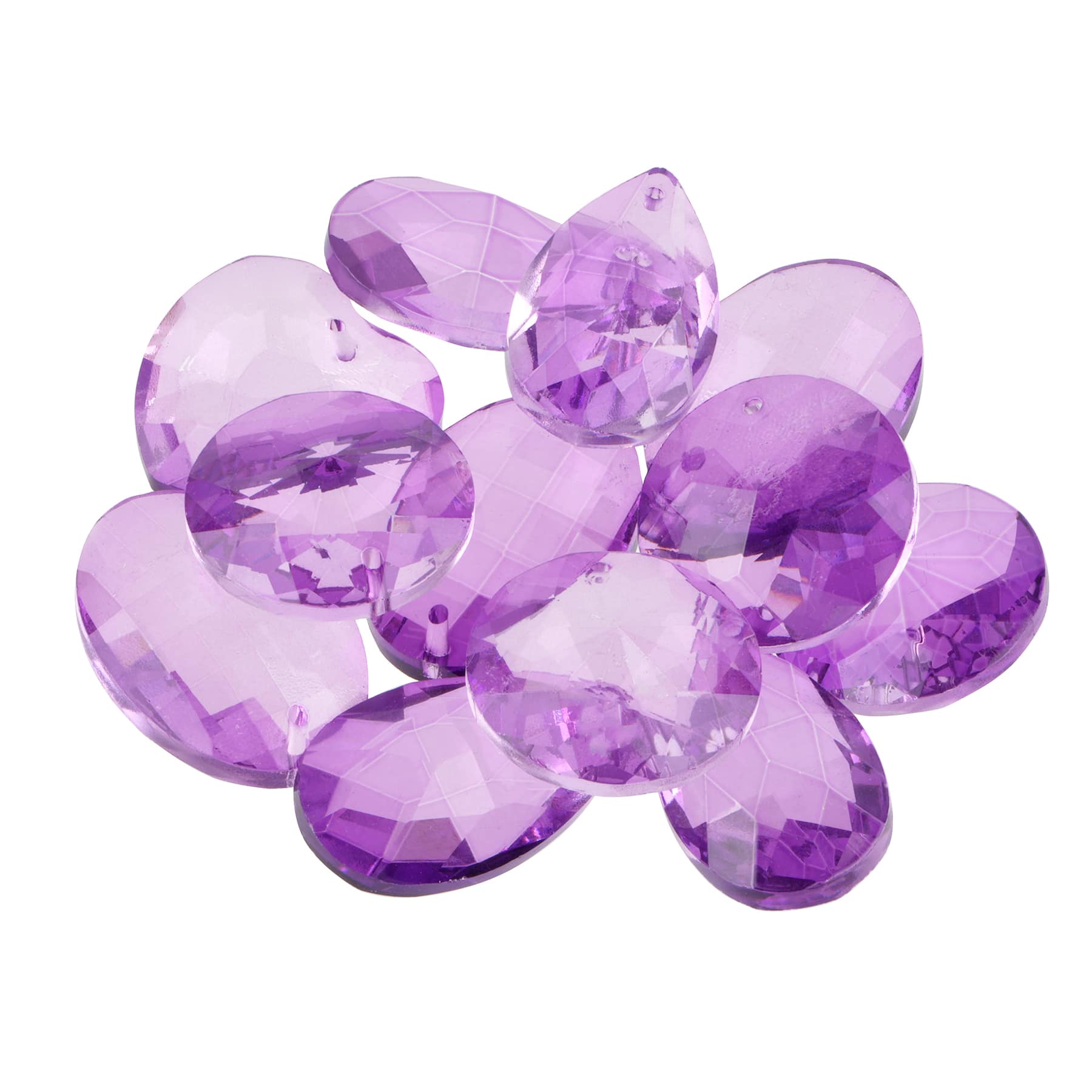 Faceted Glass Rhinestone Pendant Bead Mix by Bead Landing&#x2122;
