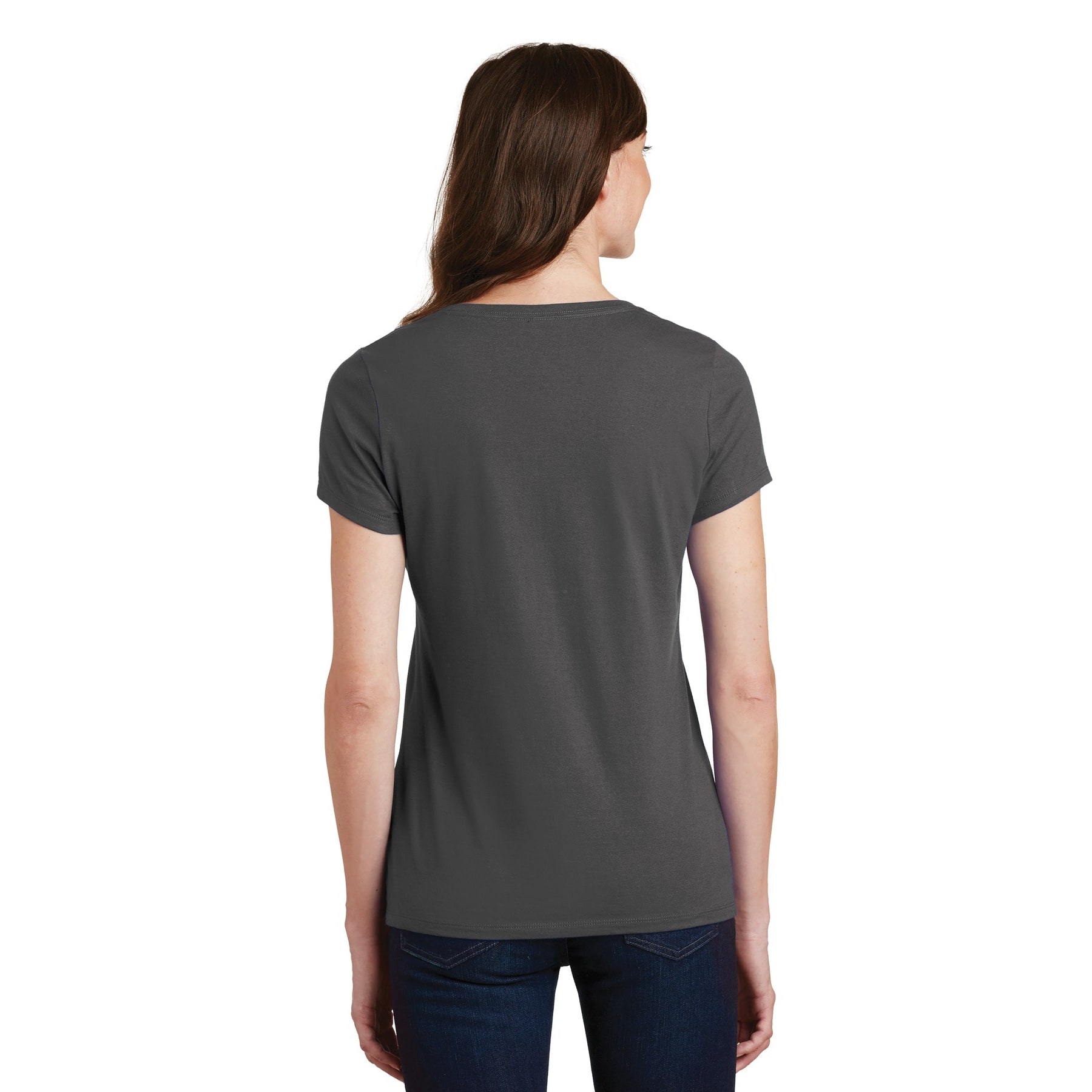 Port &#x26; Company&#xAE; Fan Favorite&#x2122; Ladies V-Neck T-Shirt