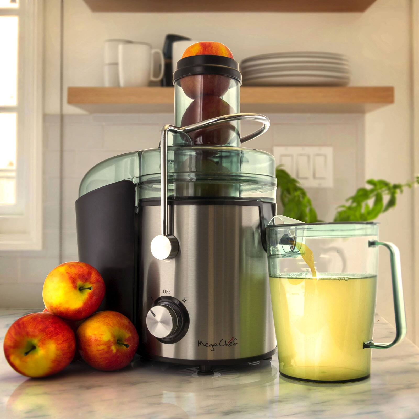 MegaChef Wide Mouth Juice Extractor Juice Machine