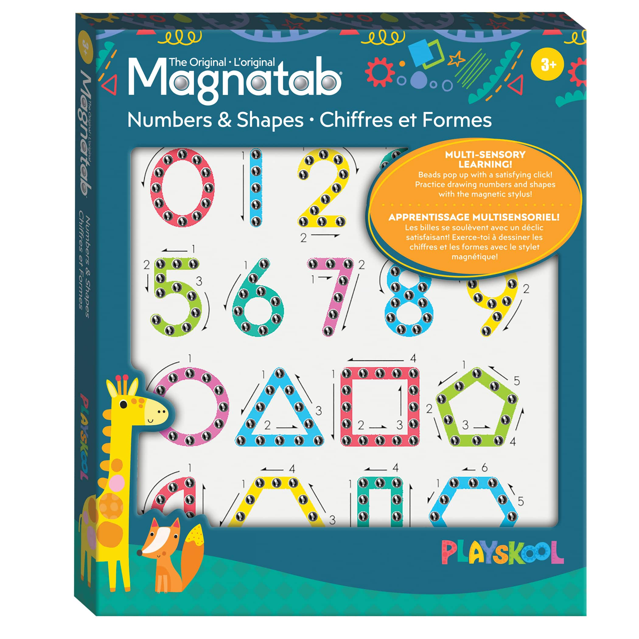 Playskool 0 to 9 Numbers &#x26; Shapes Magnatab&#xAE;