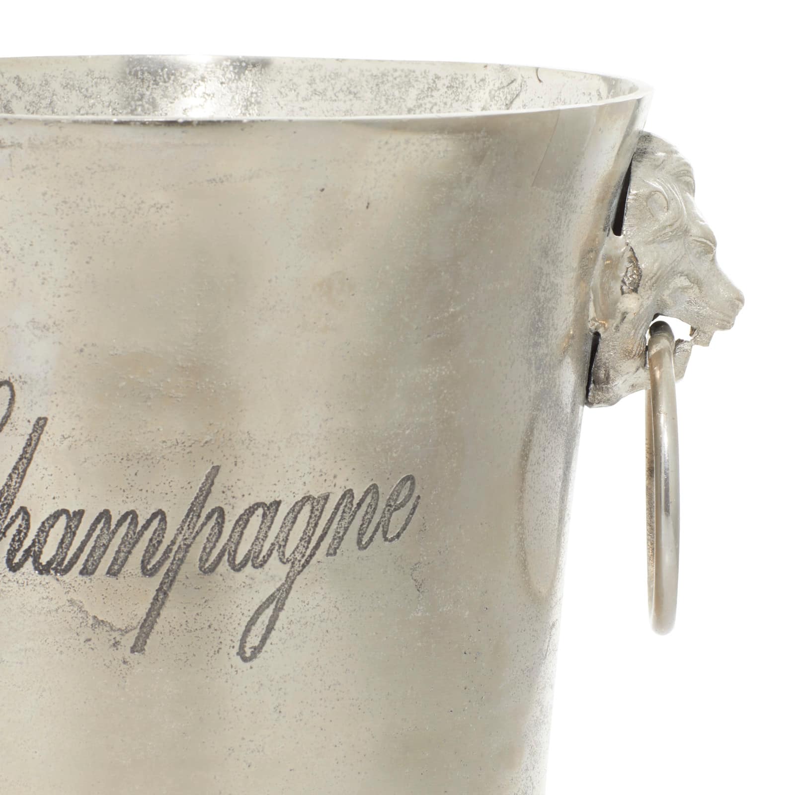 16&#x22; Silver Champagne Bucket