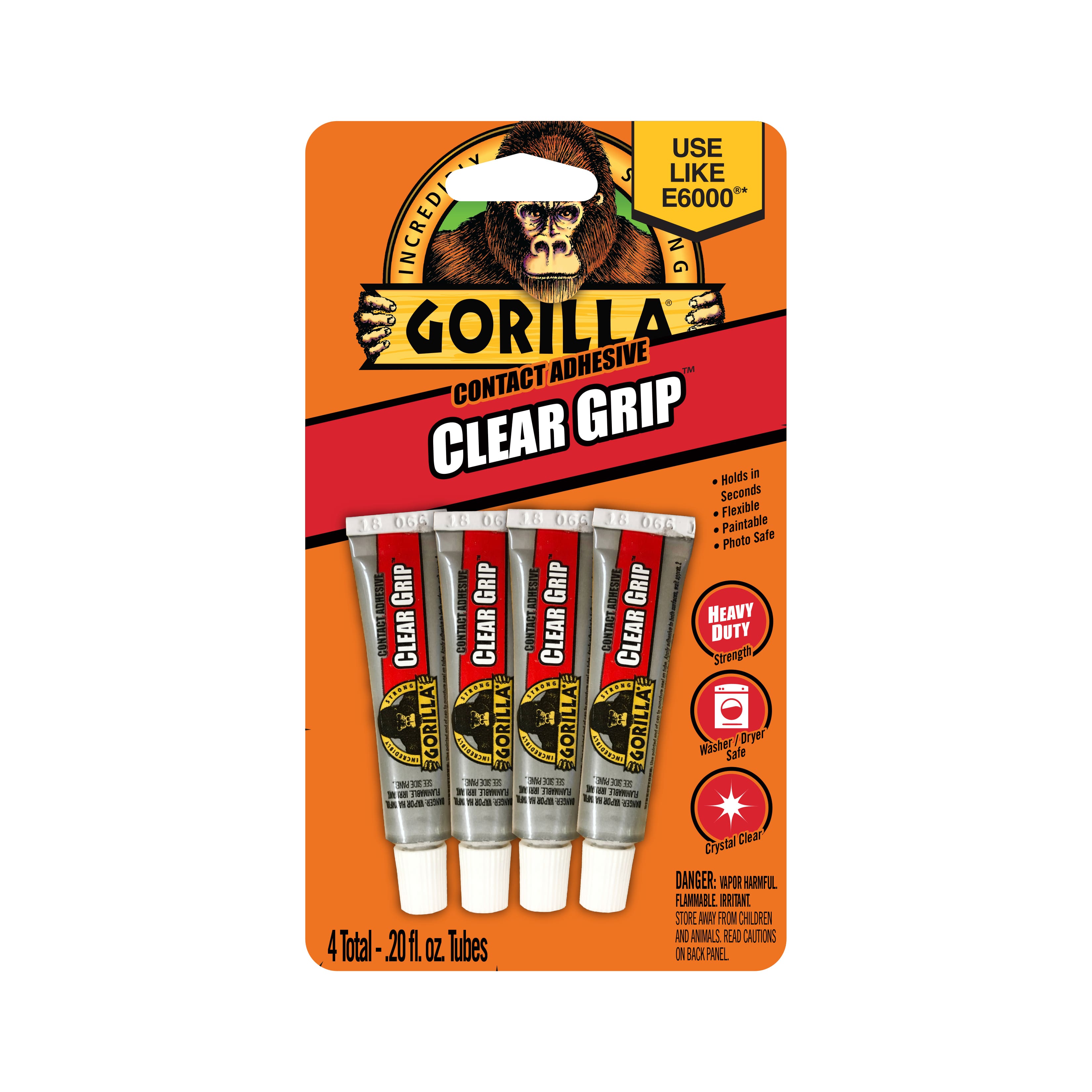 Gorilla® Clear Grip™ Contact Adhesive Minis
