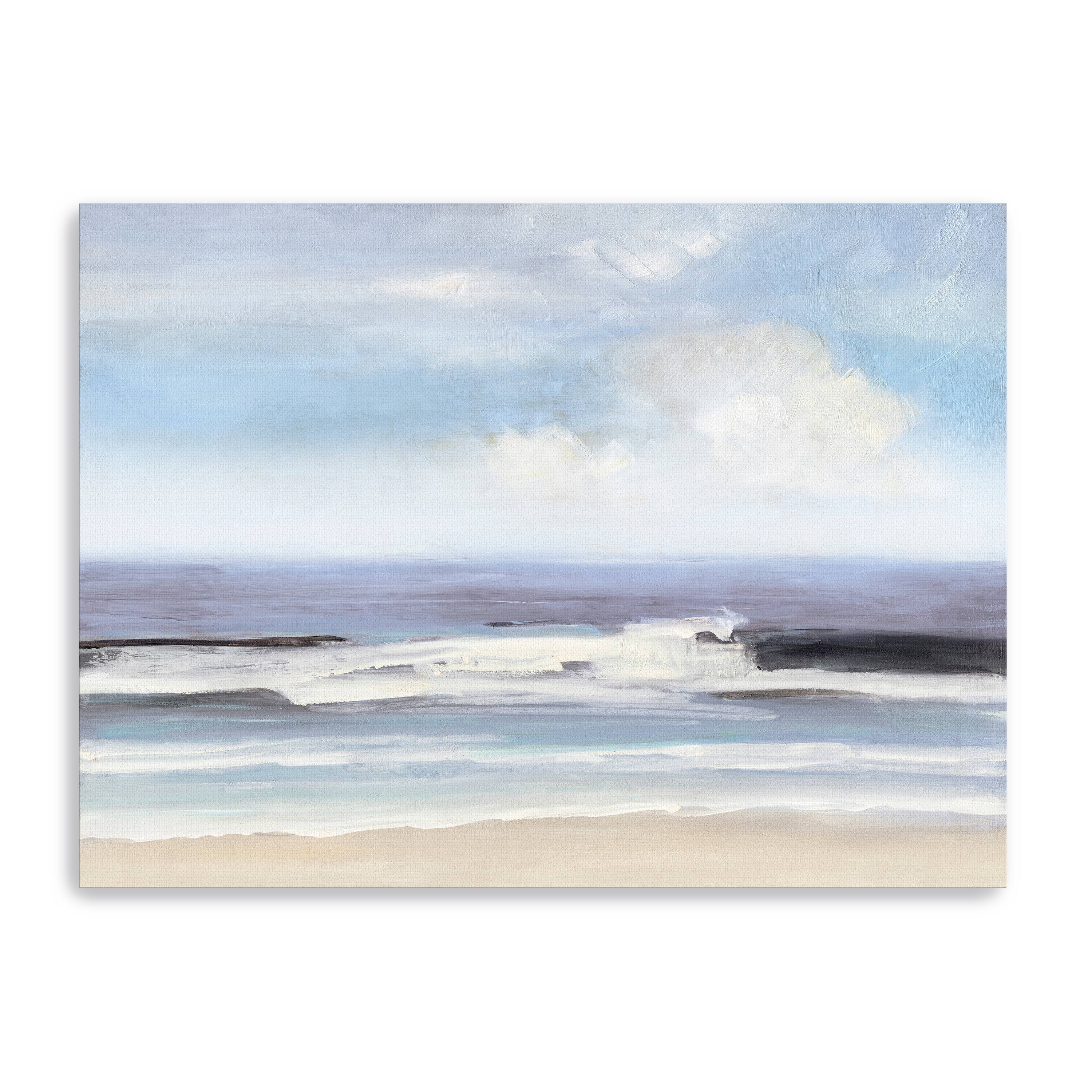 Soft Breaking Waves Canvas Giclee