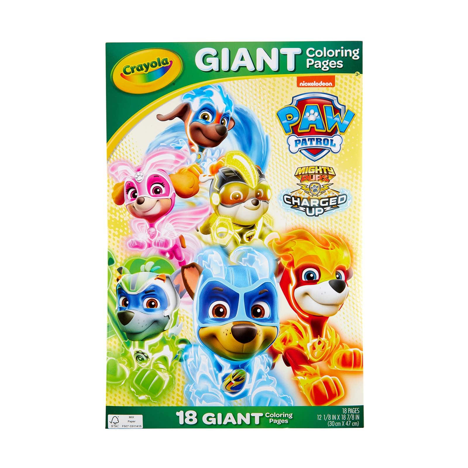 Shop for the Crayola® Paw Patrol® Giant Coloring Pages at Michaels