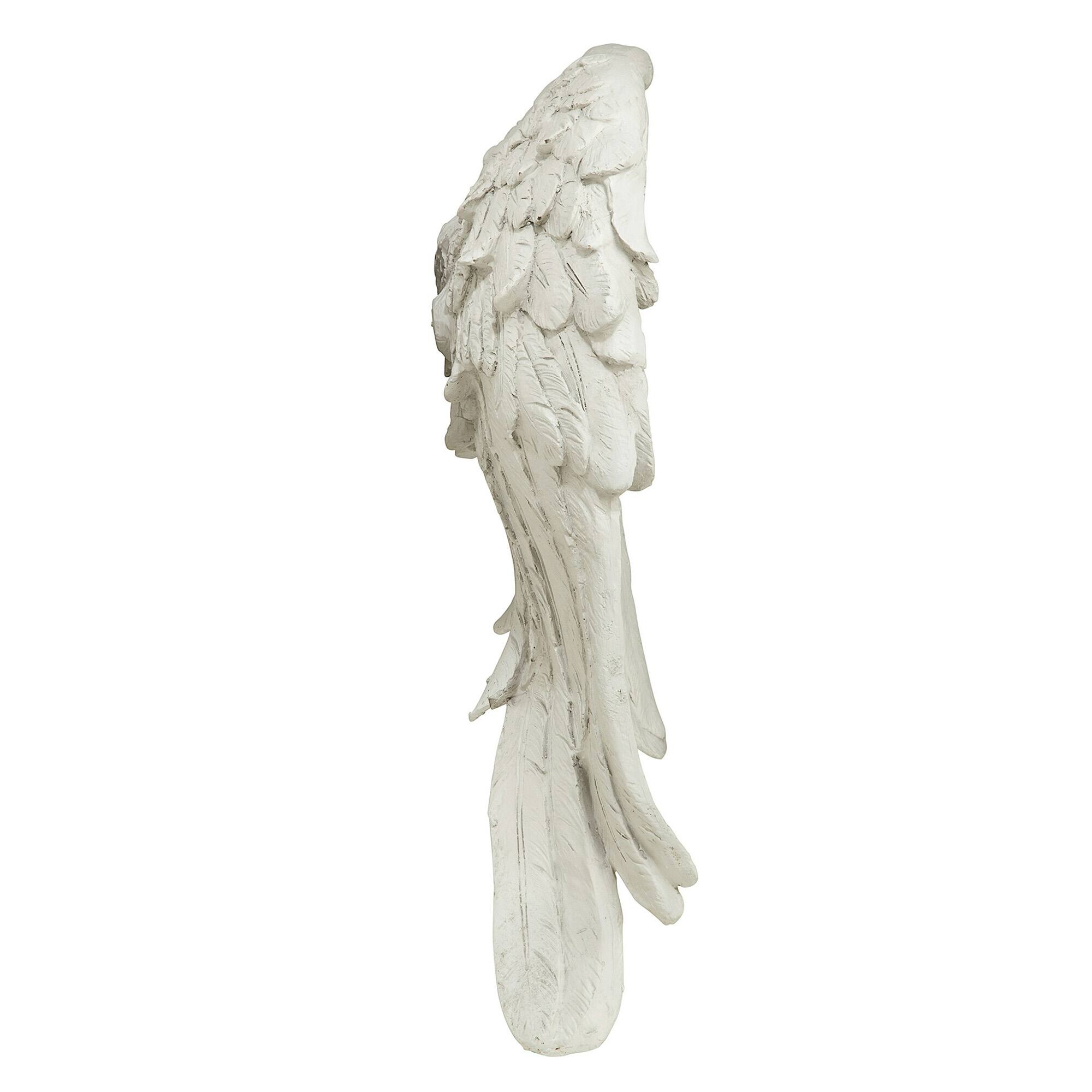 Design Toscano 26.5&#x22; Heavenly Guardian Angel Wings Wall Sculpture