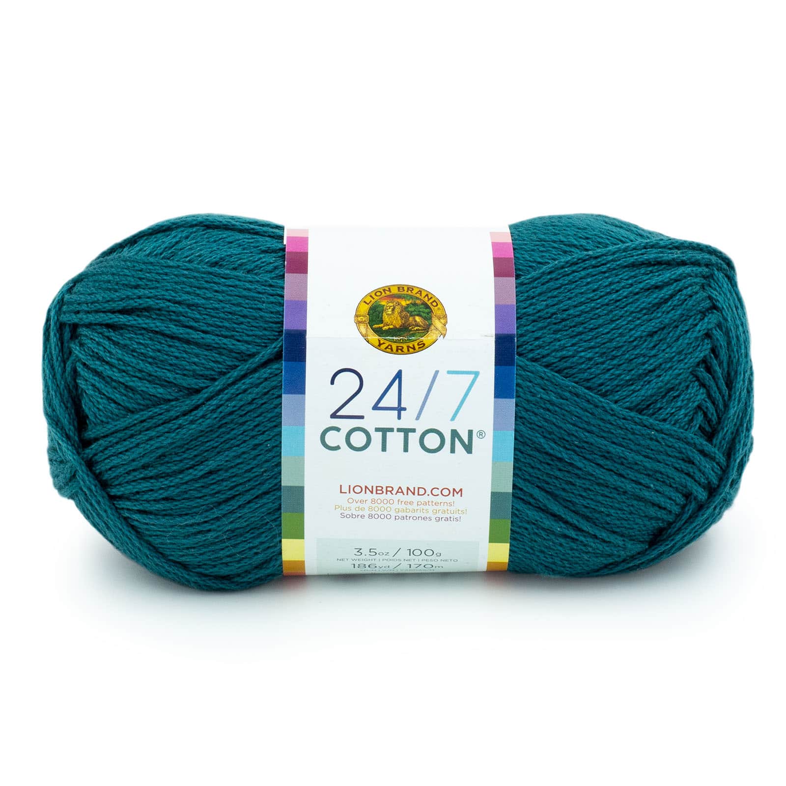 Lion BRAND Yarn Comfy Cotton Blend 7 Oz 200 G 392 Yds Mochaccino for sale  online