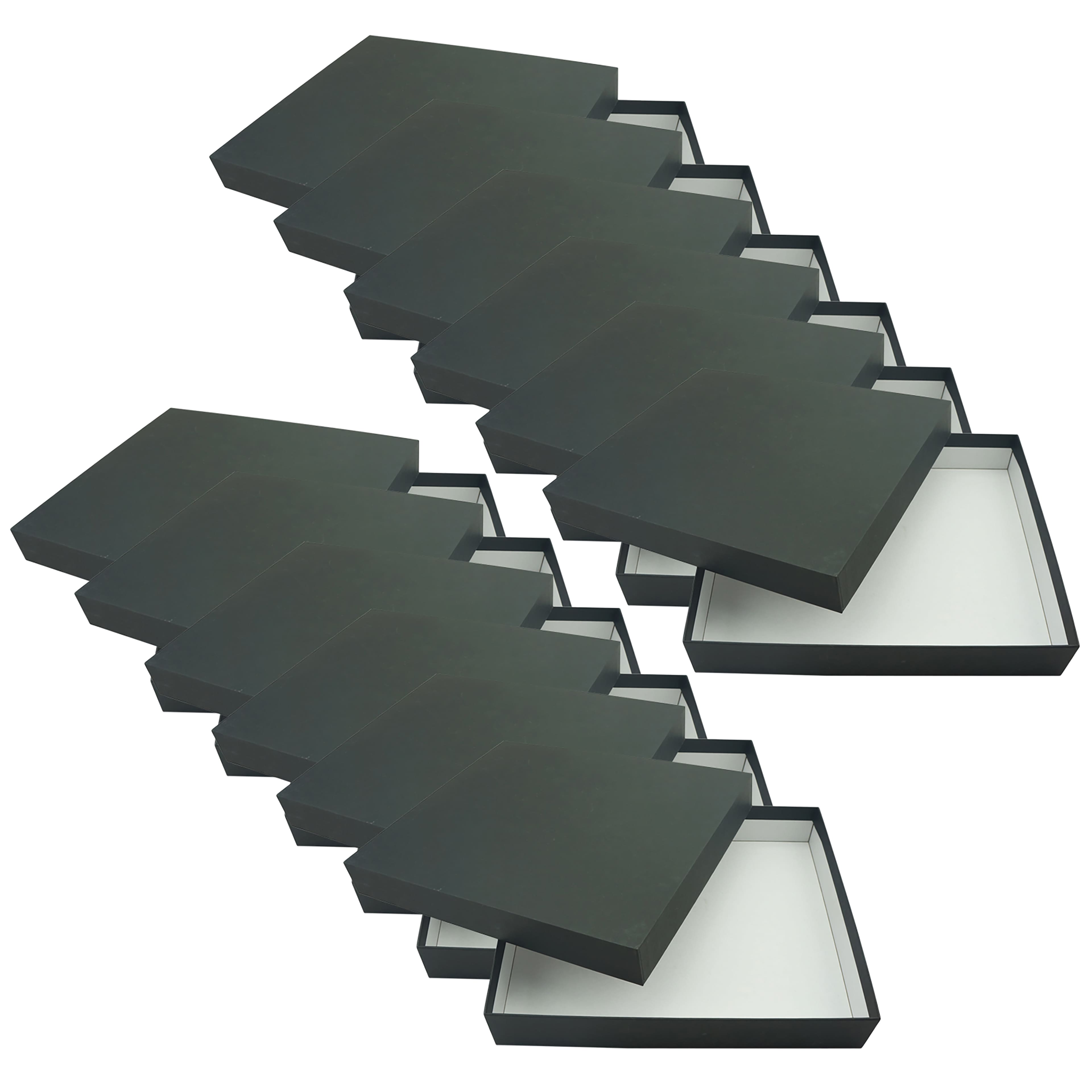 12 Pack: Large Black Frame Box by Celebrate It&#x2122;