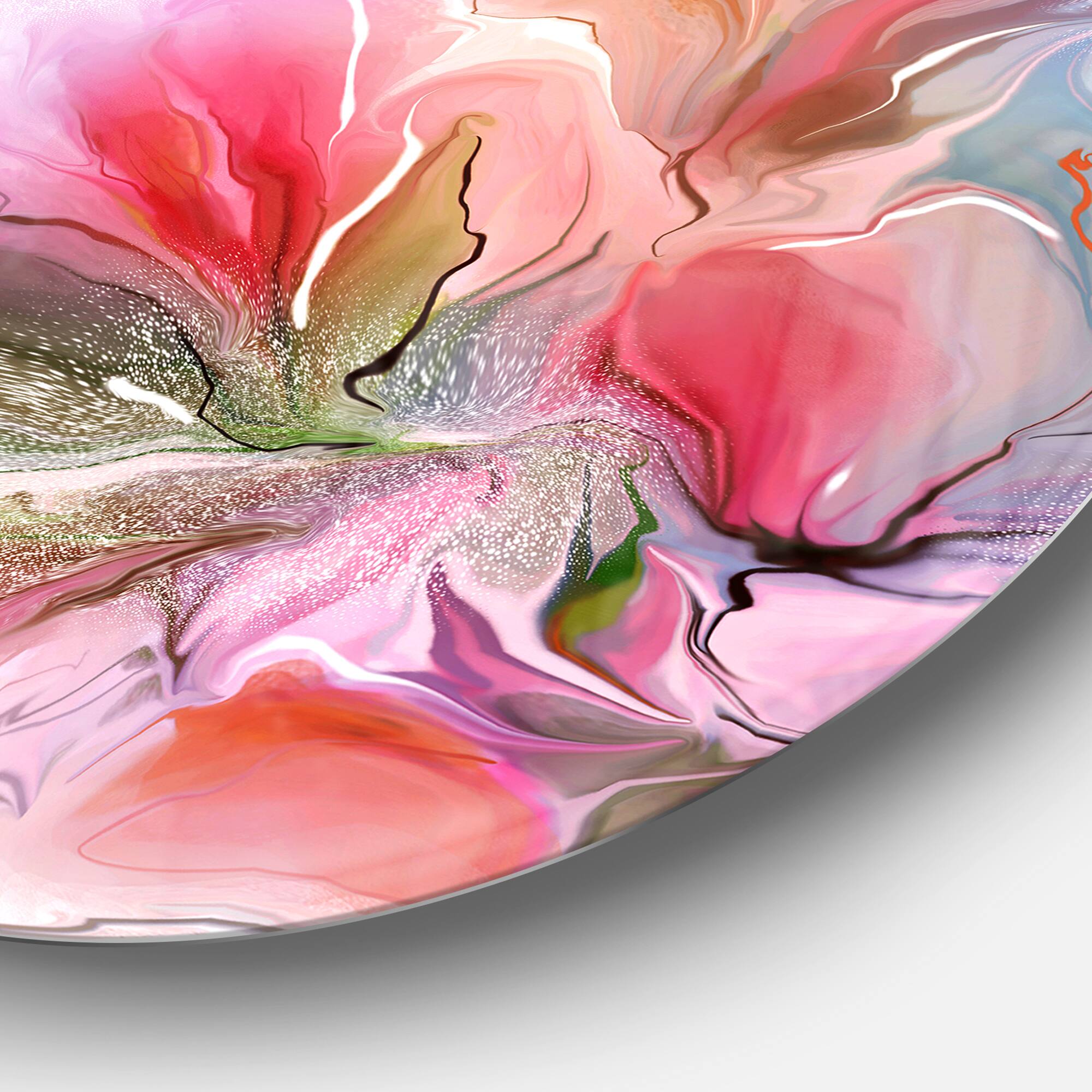 Designart - Lovely Painted Floral Design&#x27; Extra Large Floral Wall Art