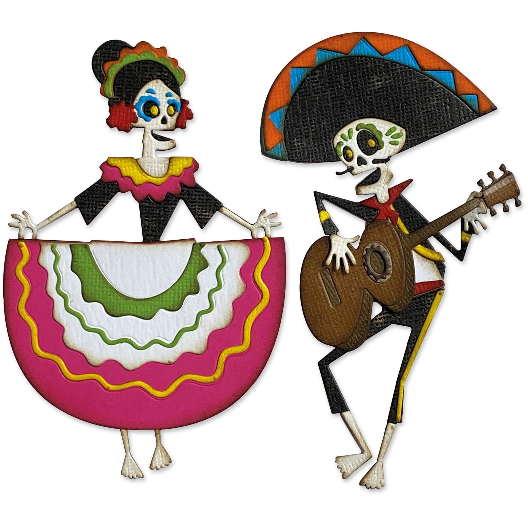 Sizzix&#xAE; Thinlits&#xAE; Colorize&#xAE; Day Of The Dead Die Set by Tim Holtz&#xAE;