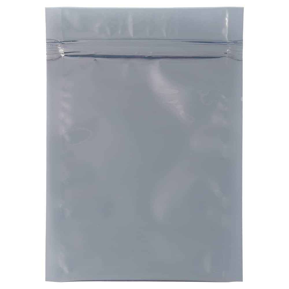 JAM Paper 4" x 6" Clear Foil Lined Invitation Envelopes with Zip Closure, 25ct.