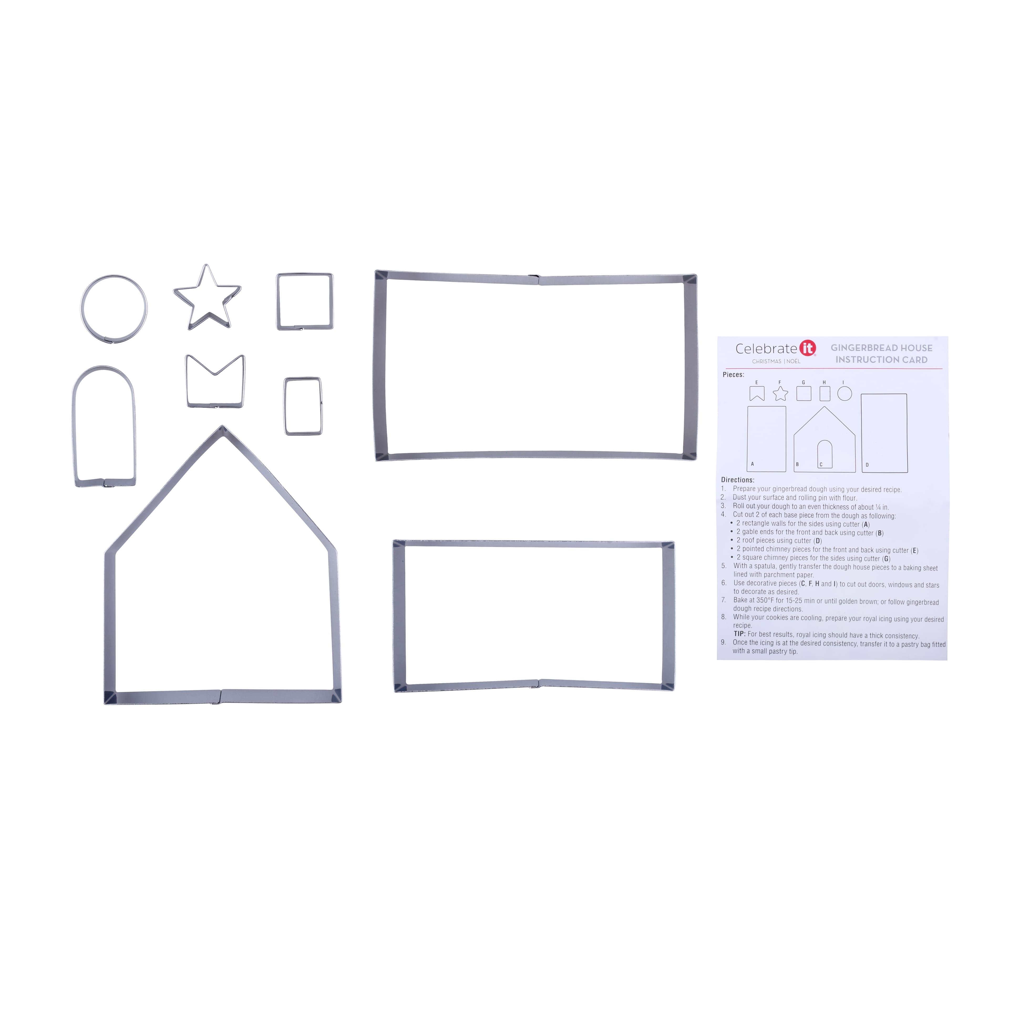 Santa&#x27;s Sweet Shop Cookie Cutter Kit by Celebrate It&#xAE;