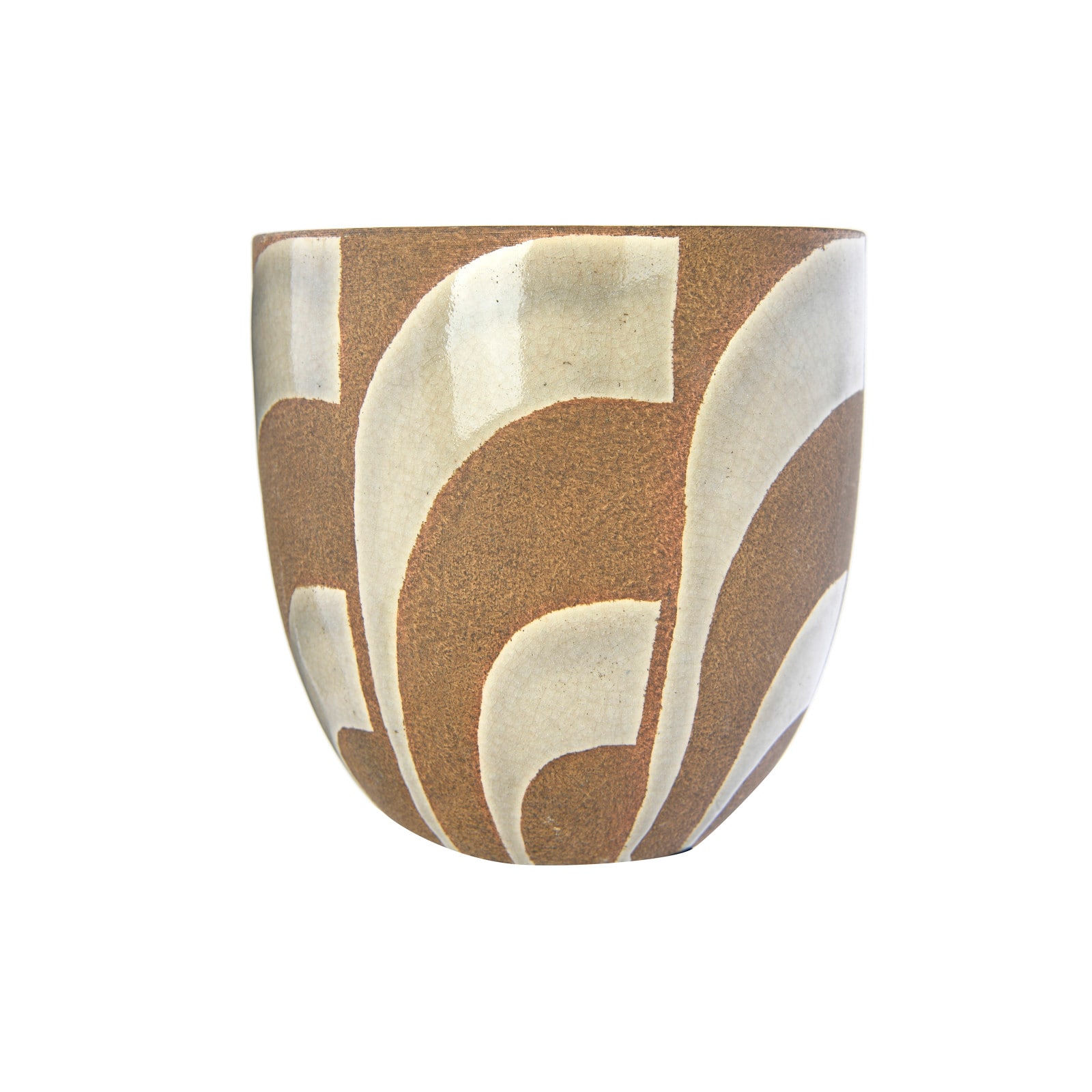 Hello Honey&#xAE; 6&#x22; Hand Painted Terracotta Planter