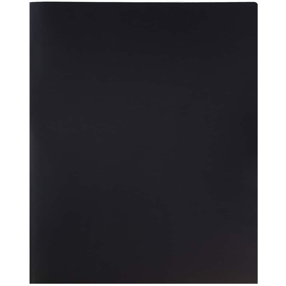 JAM Paper 9.5" x 11.5" Plastic 2 Pocket School POP Folders, 6ct.