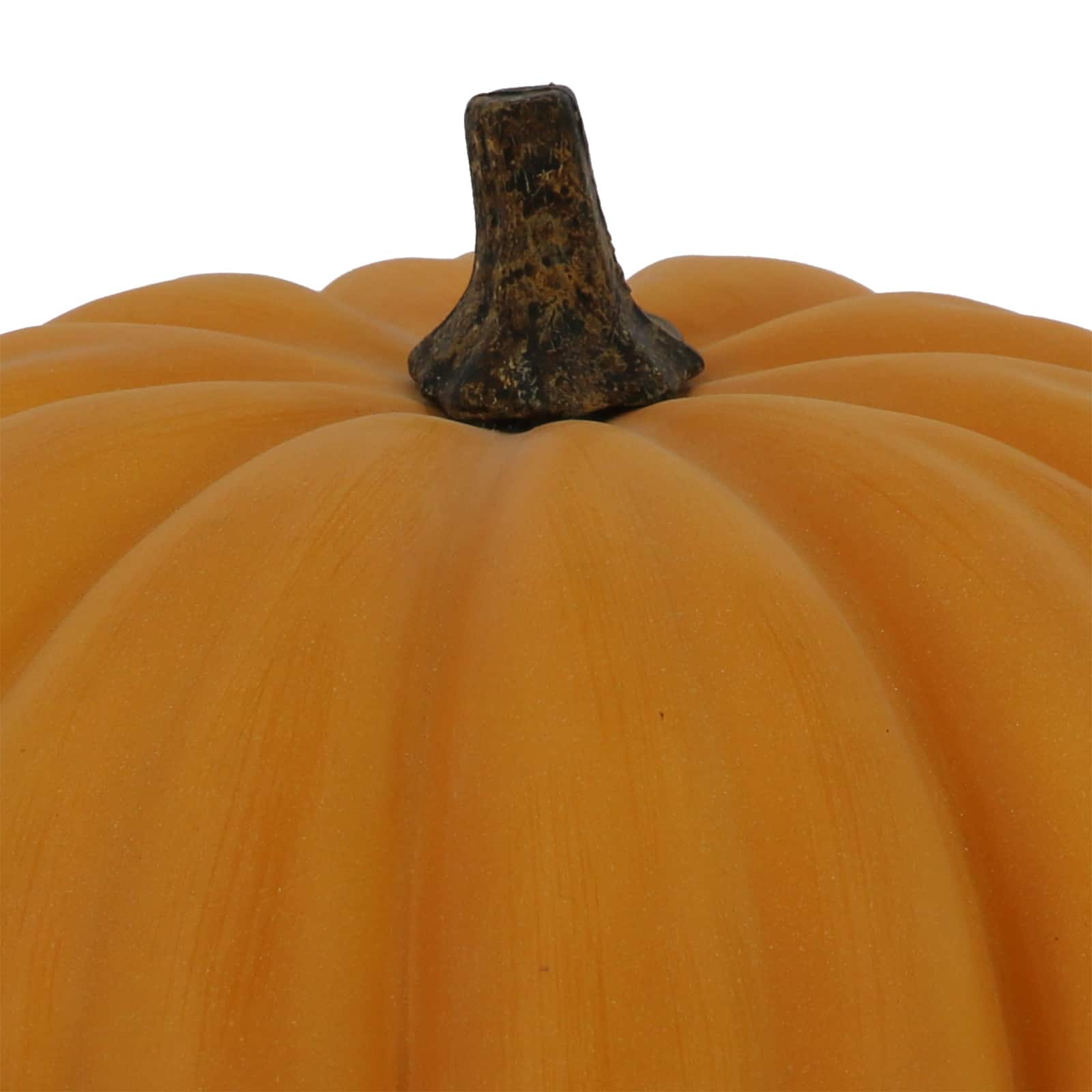 9.5&#x22; Flat Orange Decorative Pumpkin by Ashland&#xAE;
