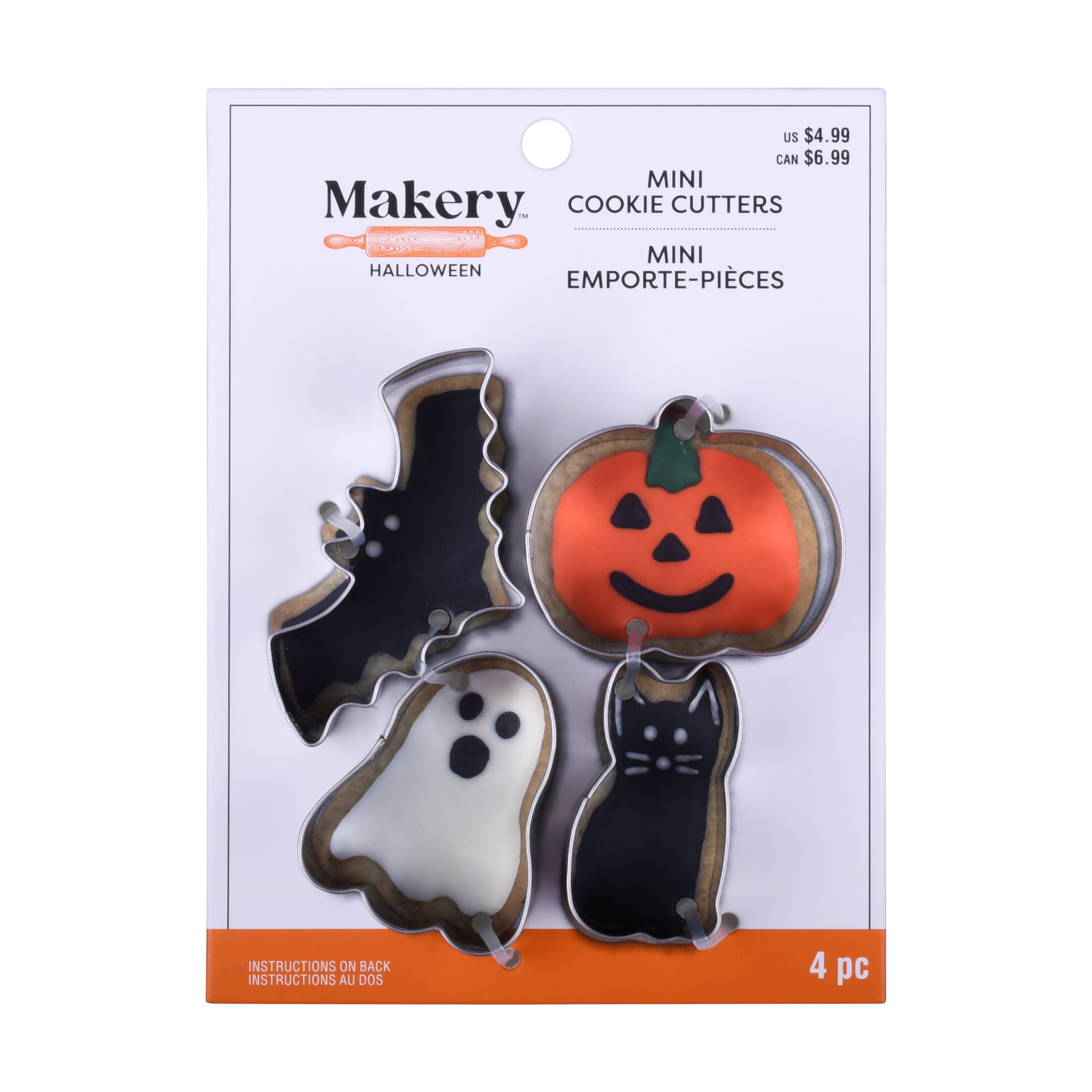 Mini Halloween Cookie Cutter Set by Makery&#x2122;