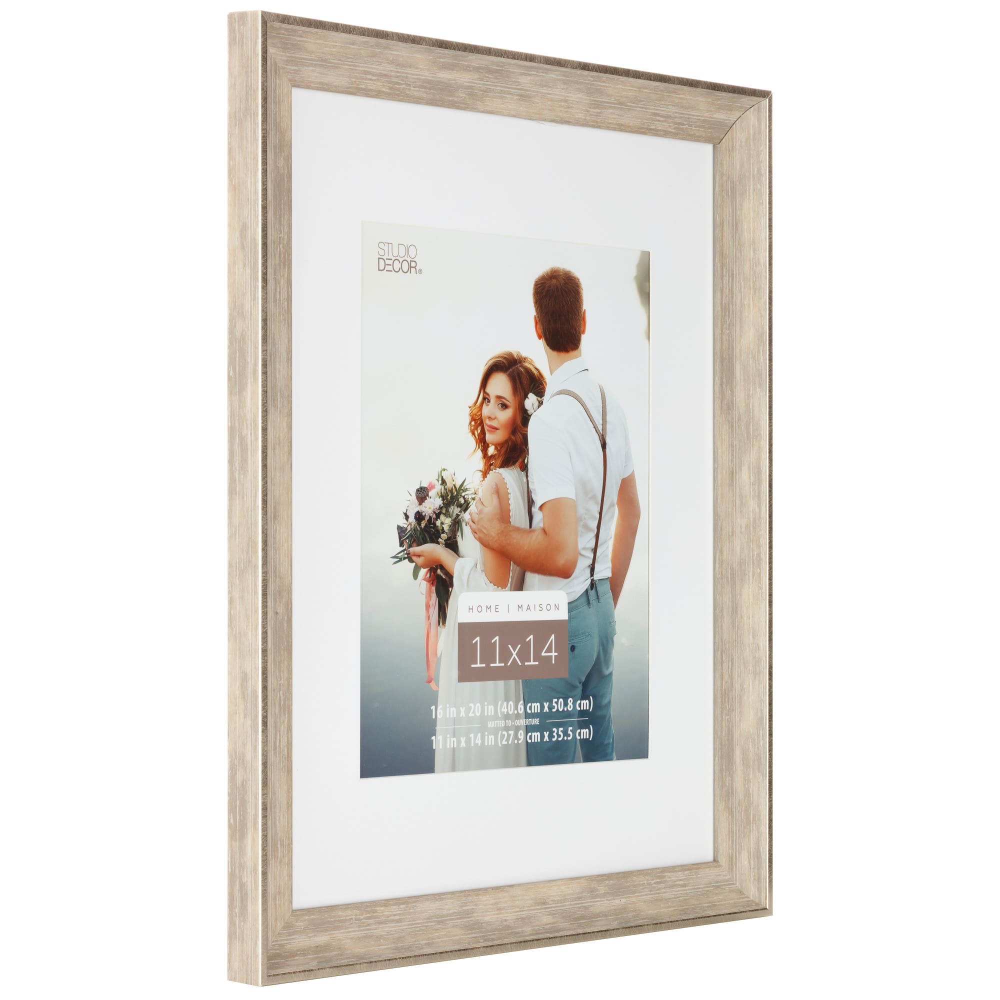 Champagne Frame with Mat by Studio D&#xE9;cor&#xAE;