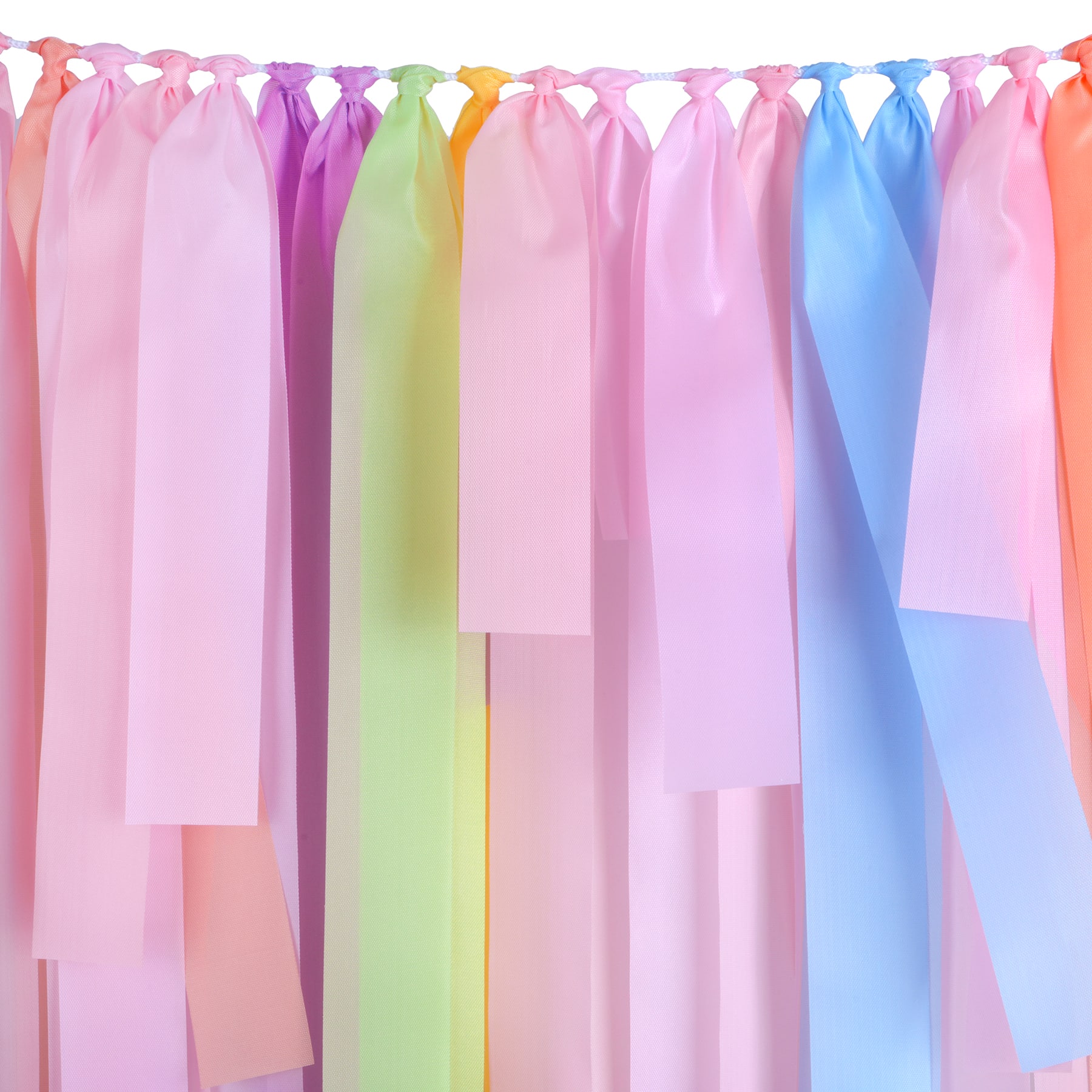 50&#x22; Multicolour Pastel Fringe Backdrop by Ashland&#xAE;