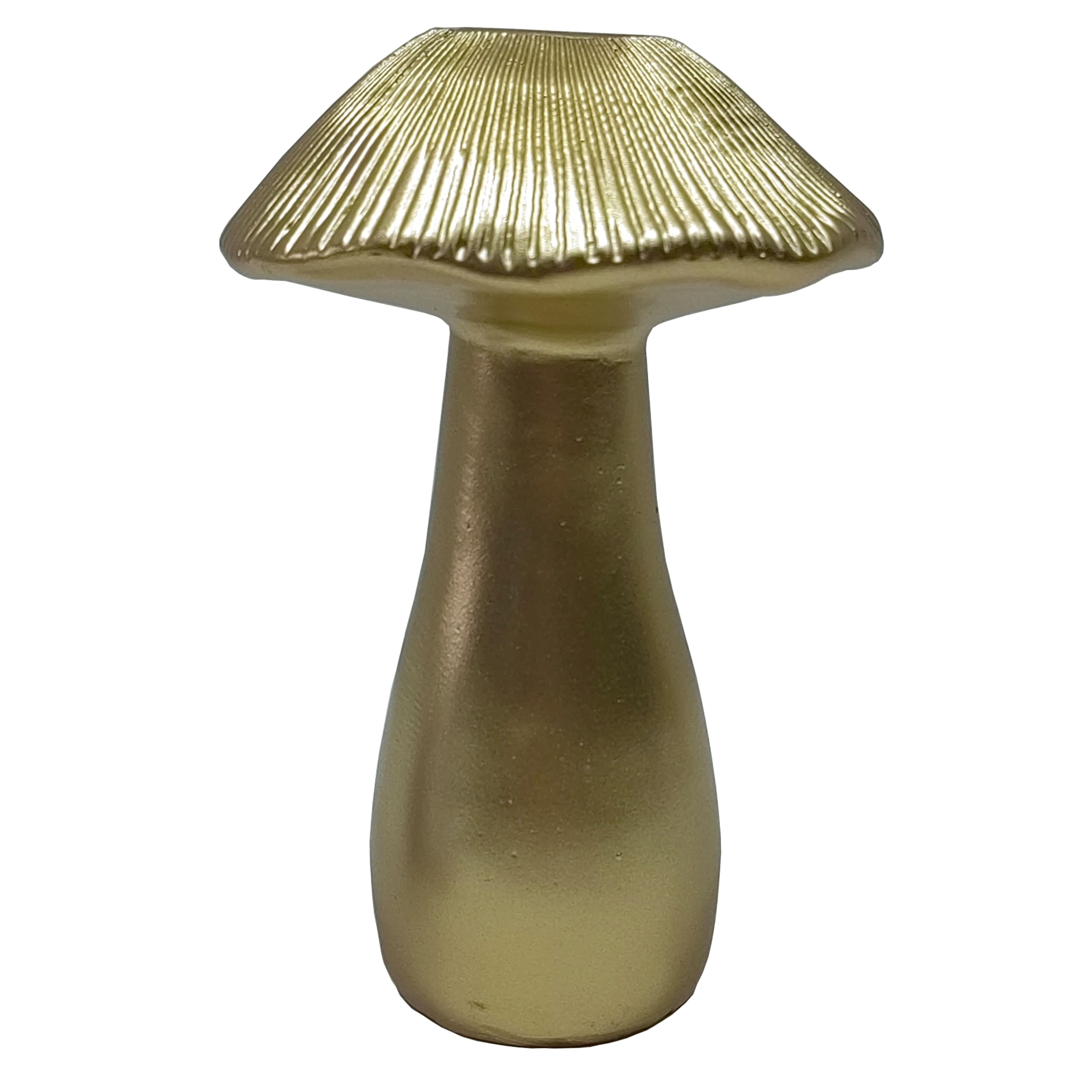 Gold Mushroom Taper Candle Holder by Ashland&#xAE;