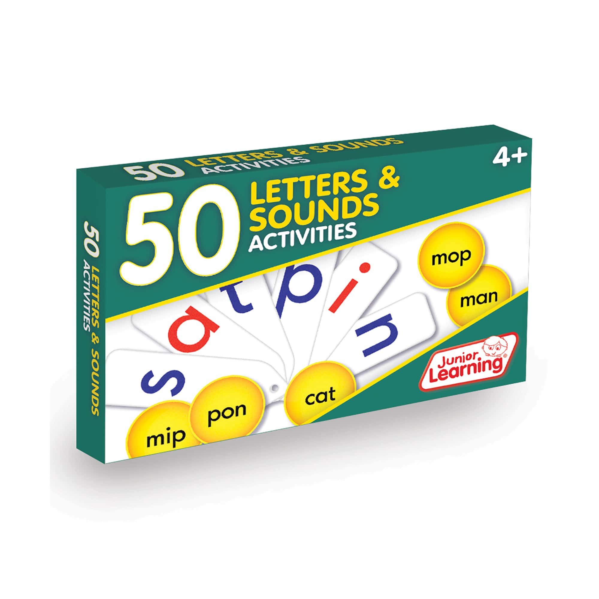 Junior Learning® 50 Letters & Sounds Activities Learning Set